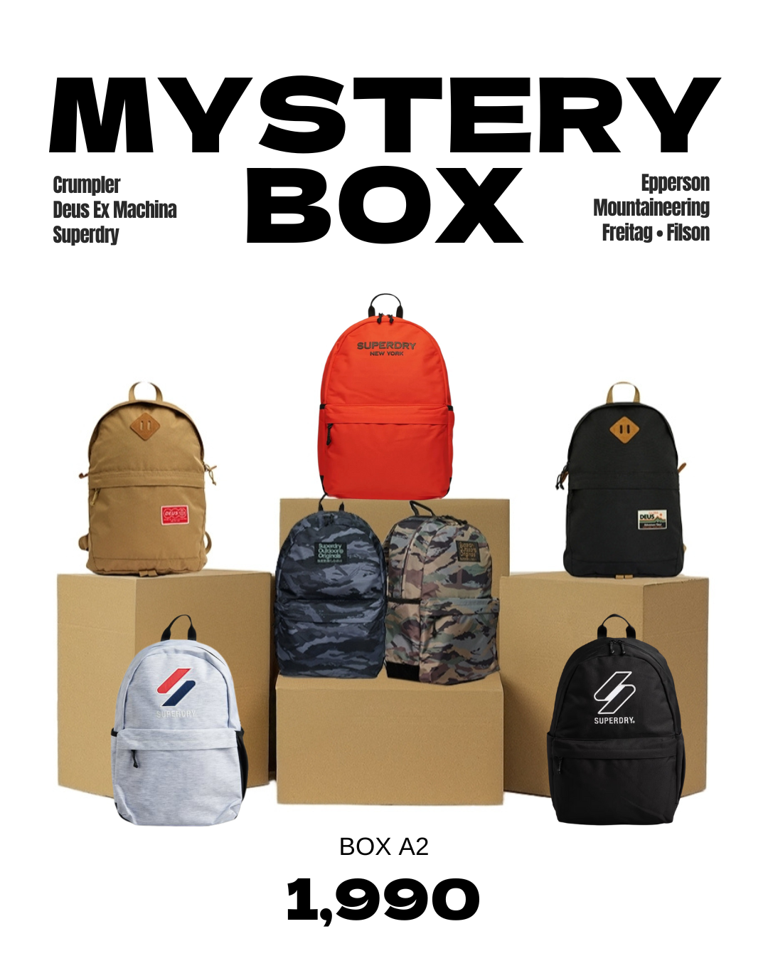 MYSTERY BOX A2 (1,990 THB)