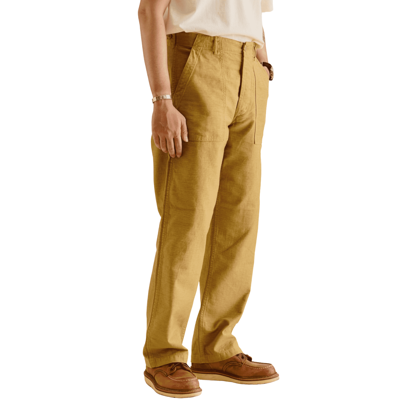 ORSLOW US ARMY FATIGUE PANTS - KHAKI