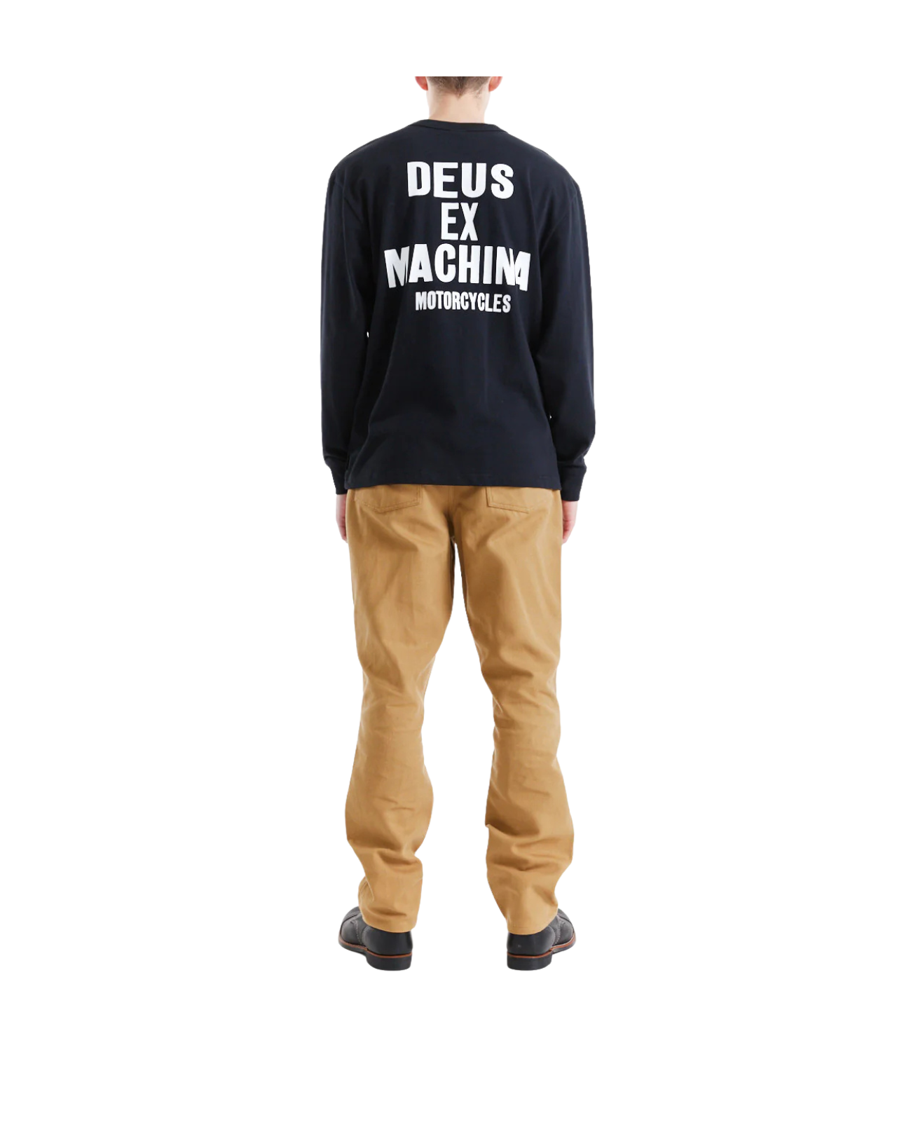 DEUS EX MACHINA RIDE READY LS TEE - BLACK