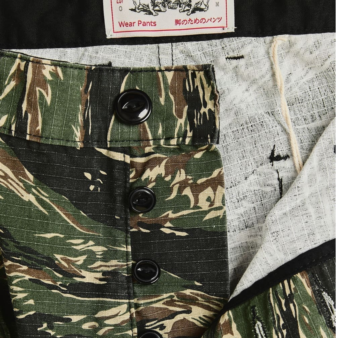LEGS CO COMBAT TROPICAL PANTS TIGER CAMO - JUNGLE