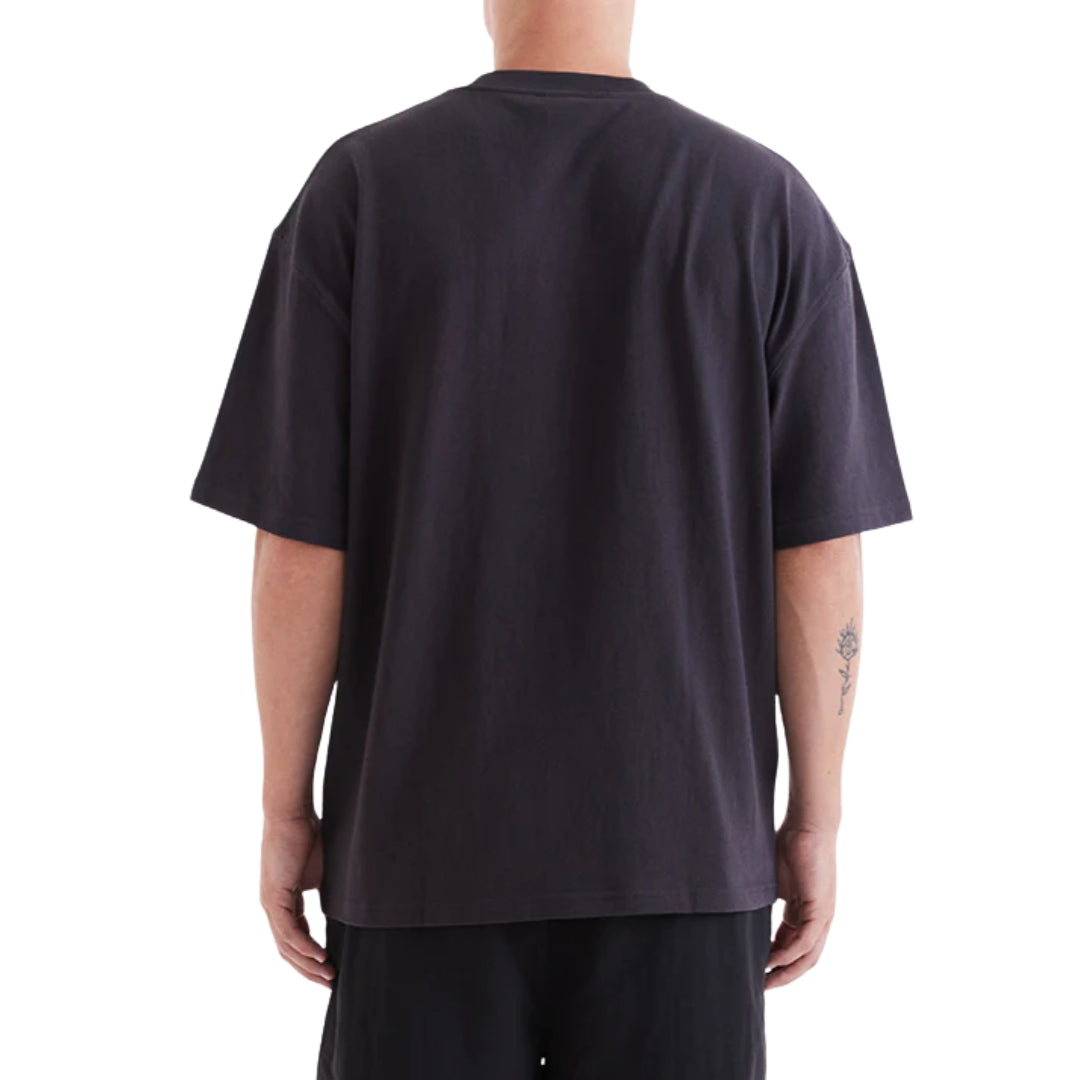 DEUS EX MACHINA INTUITION TEE - ANTHRACITE