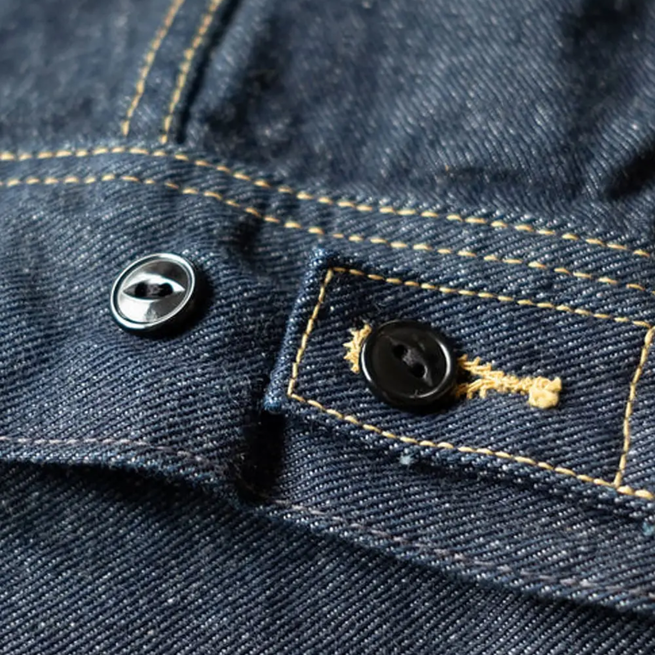 TCB JEANS CATS DRIVE JACKET - INDIGO