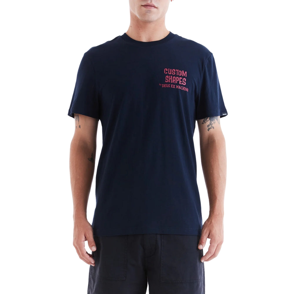 DEUS EX MACHINA YORK TEE - NAVY