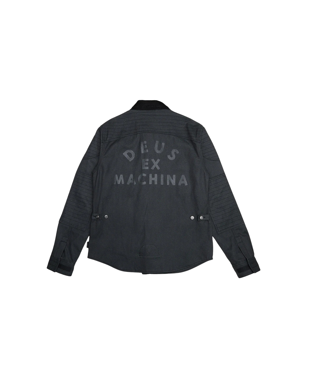 DEUS EX MACHINA CANTER OVERSHIRT - BLACK