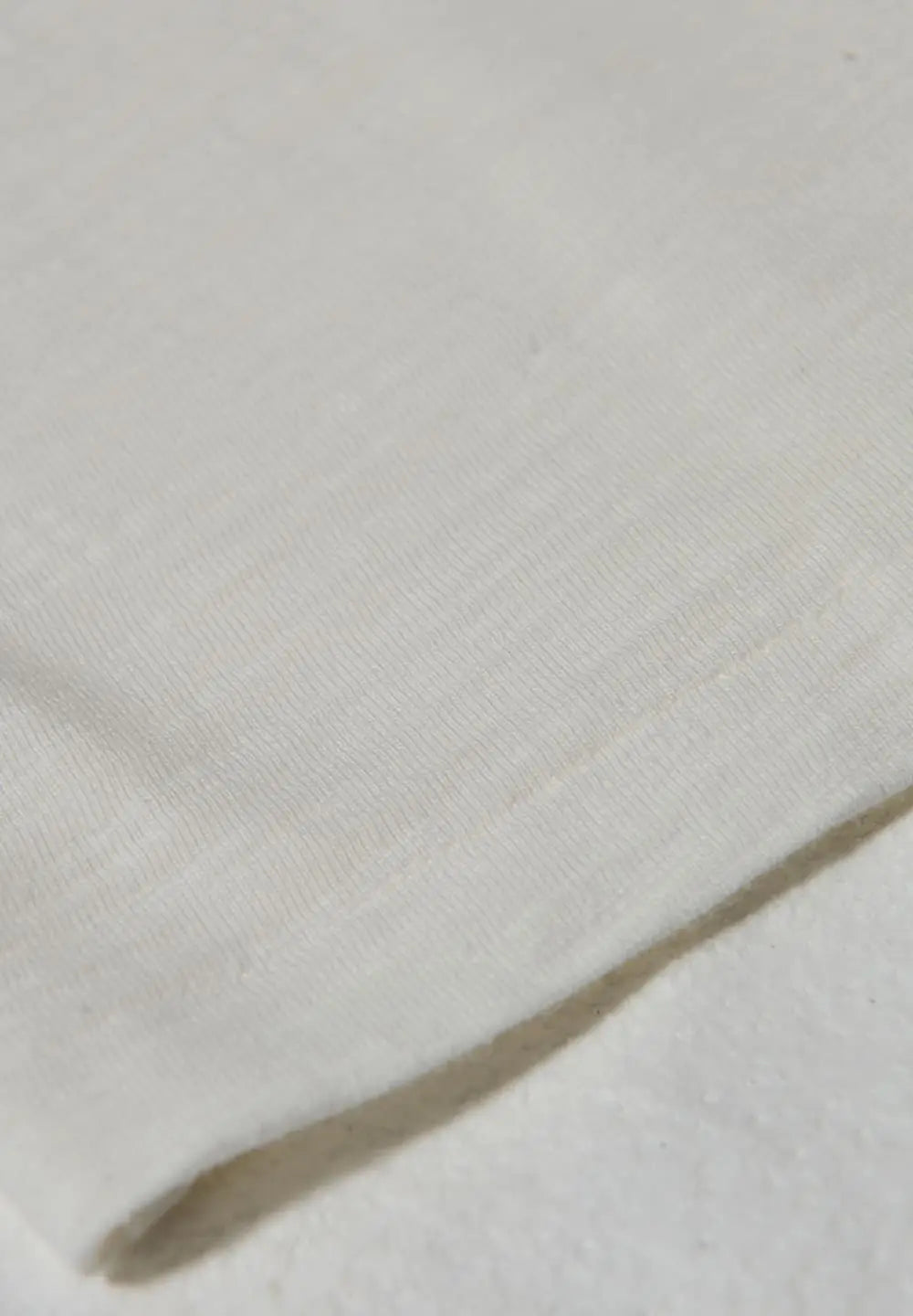 TELLURIDE SLUB COTTON T-SHIRT - WHITE