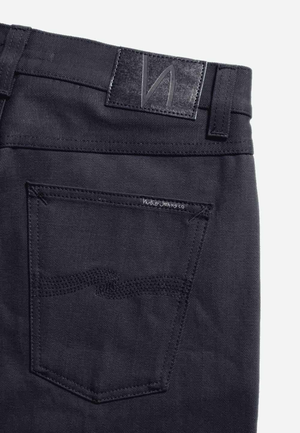 NUDIE Gritty Jackson - Dry Onyx Selvage