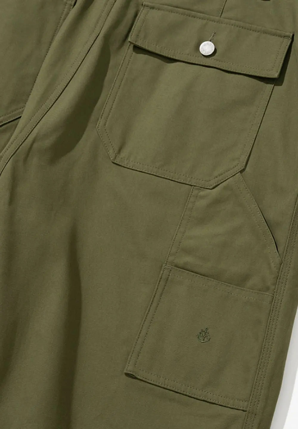 UNIFORM BRIDGE CANVAS CARPENTER PANTS - OLIVE