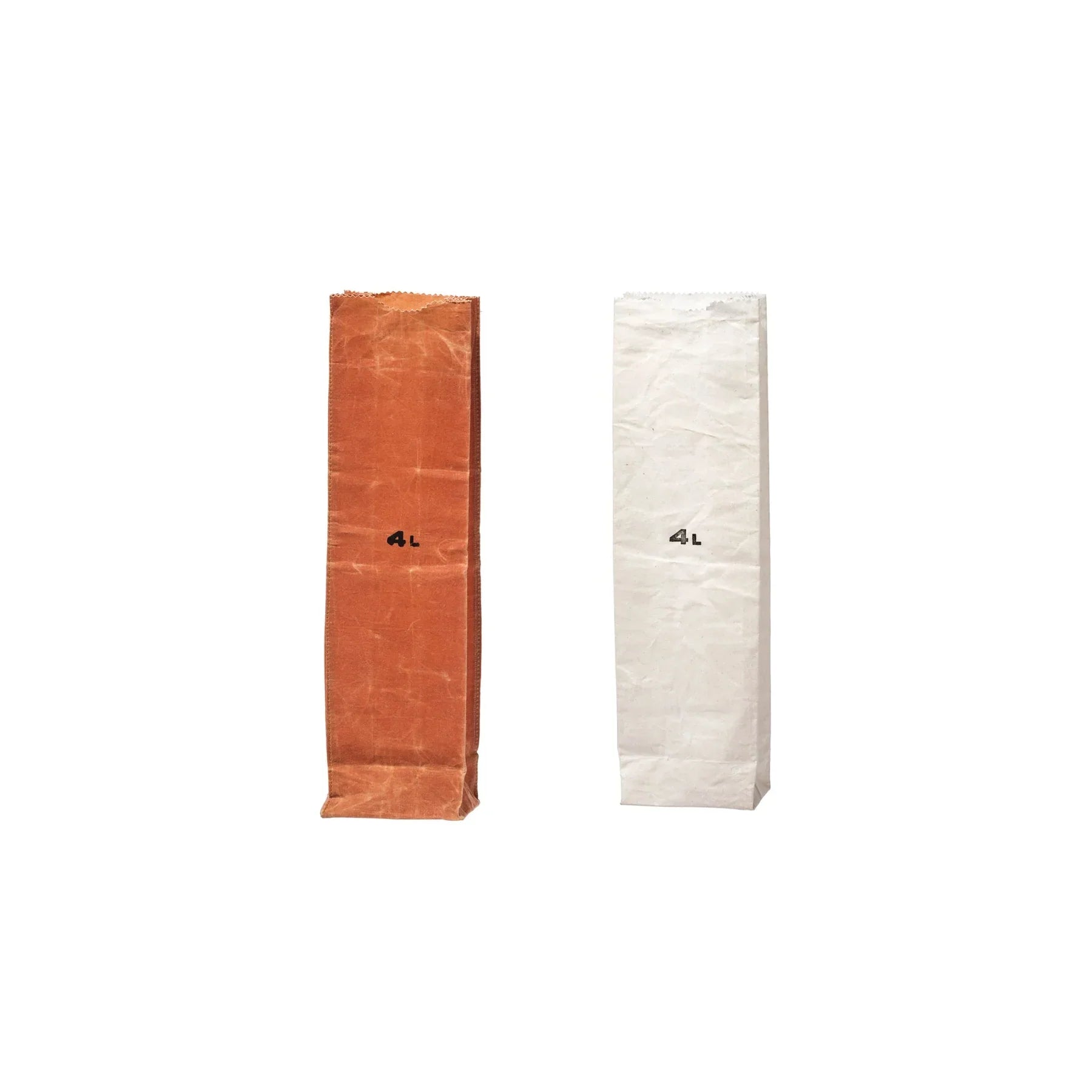 Puebco Grocery Bag — White 4L — front view