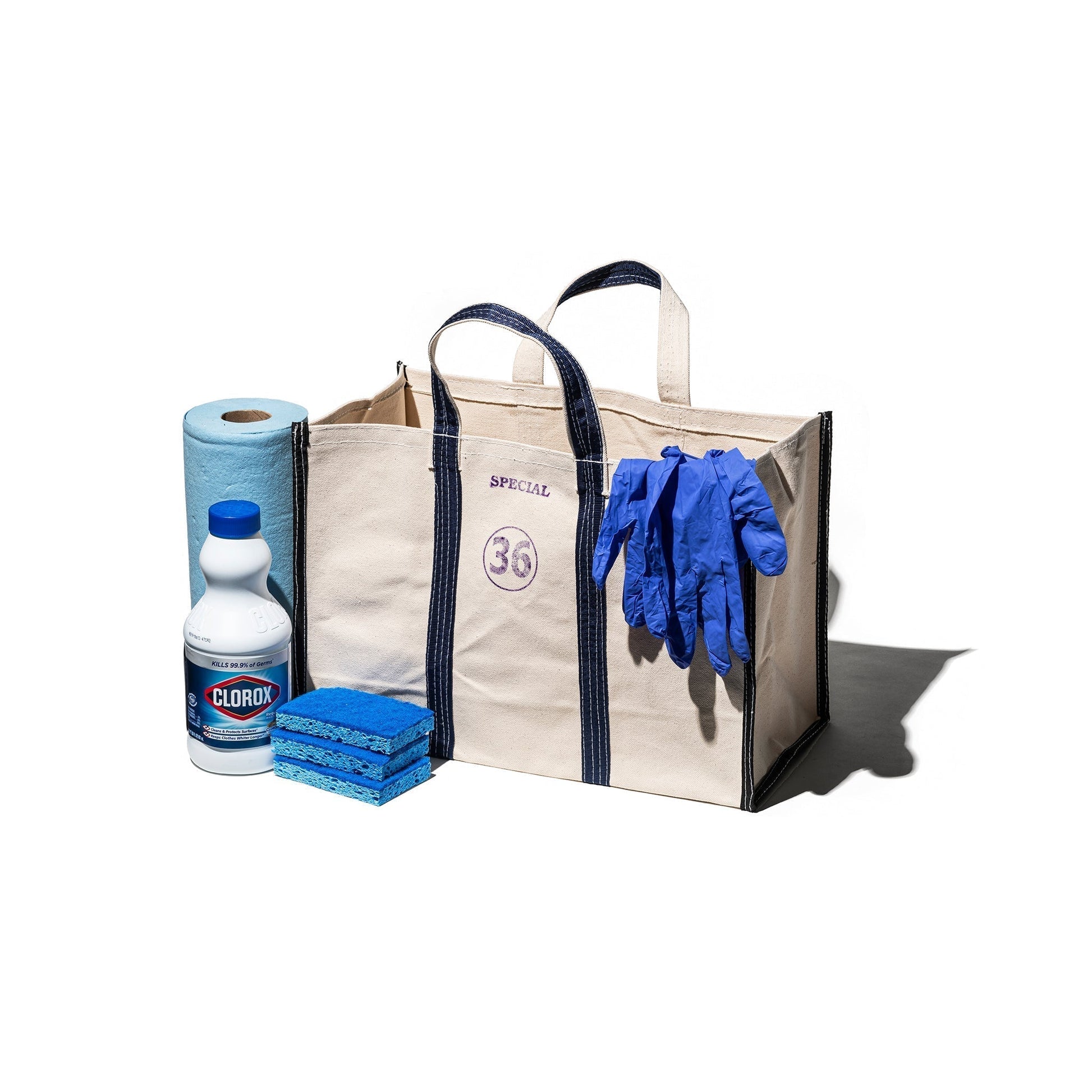 Puebco Market Tote Bag / 36 — front view