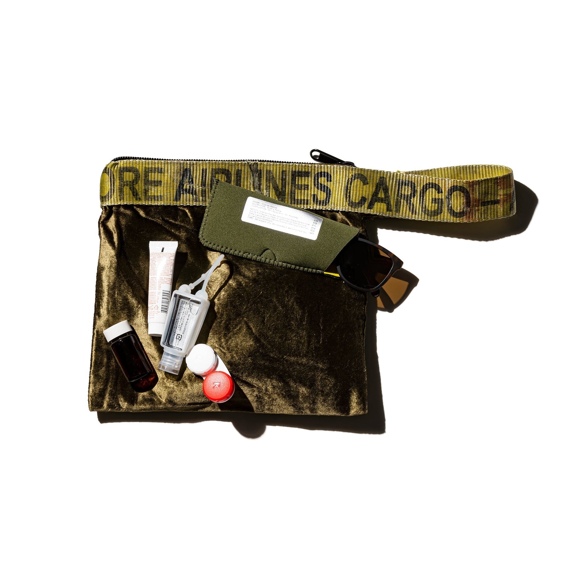 PUEBCO VINTAGE SLING BELT POUCH / Olive