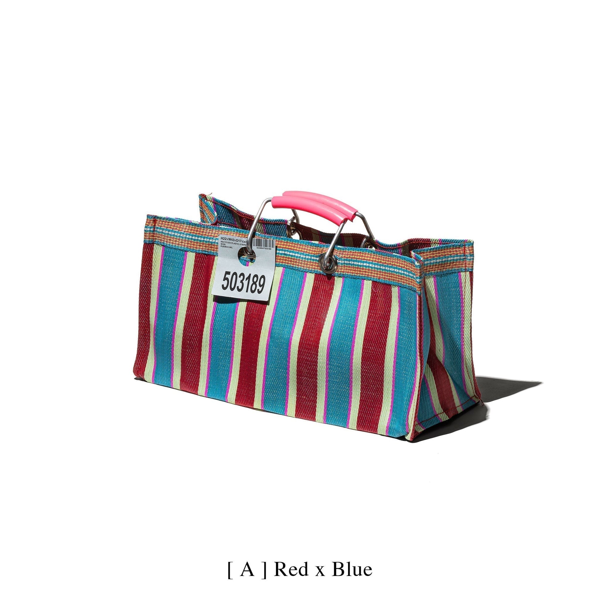 Puebco Recycled Plastic Stripe Bag / Wide — view 12