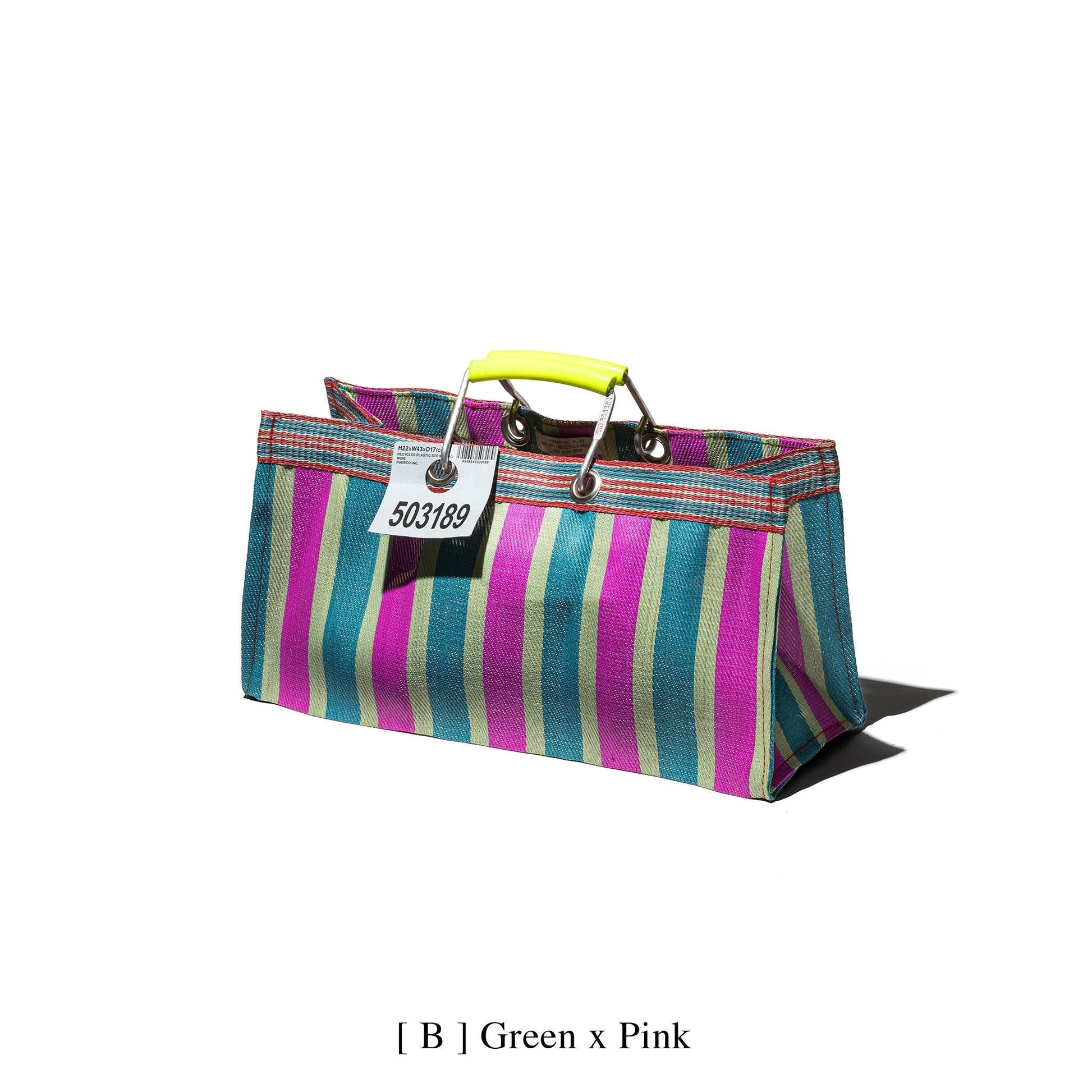 Puebco Recycled Plastic Stripe Bag / Wide — view 13