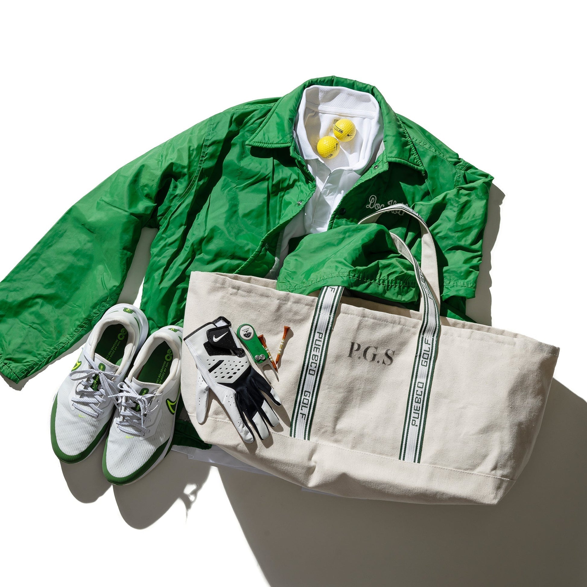 Puebco Golf Tote Bag — front view