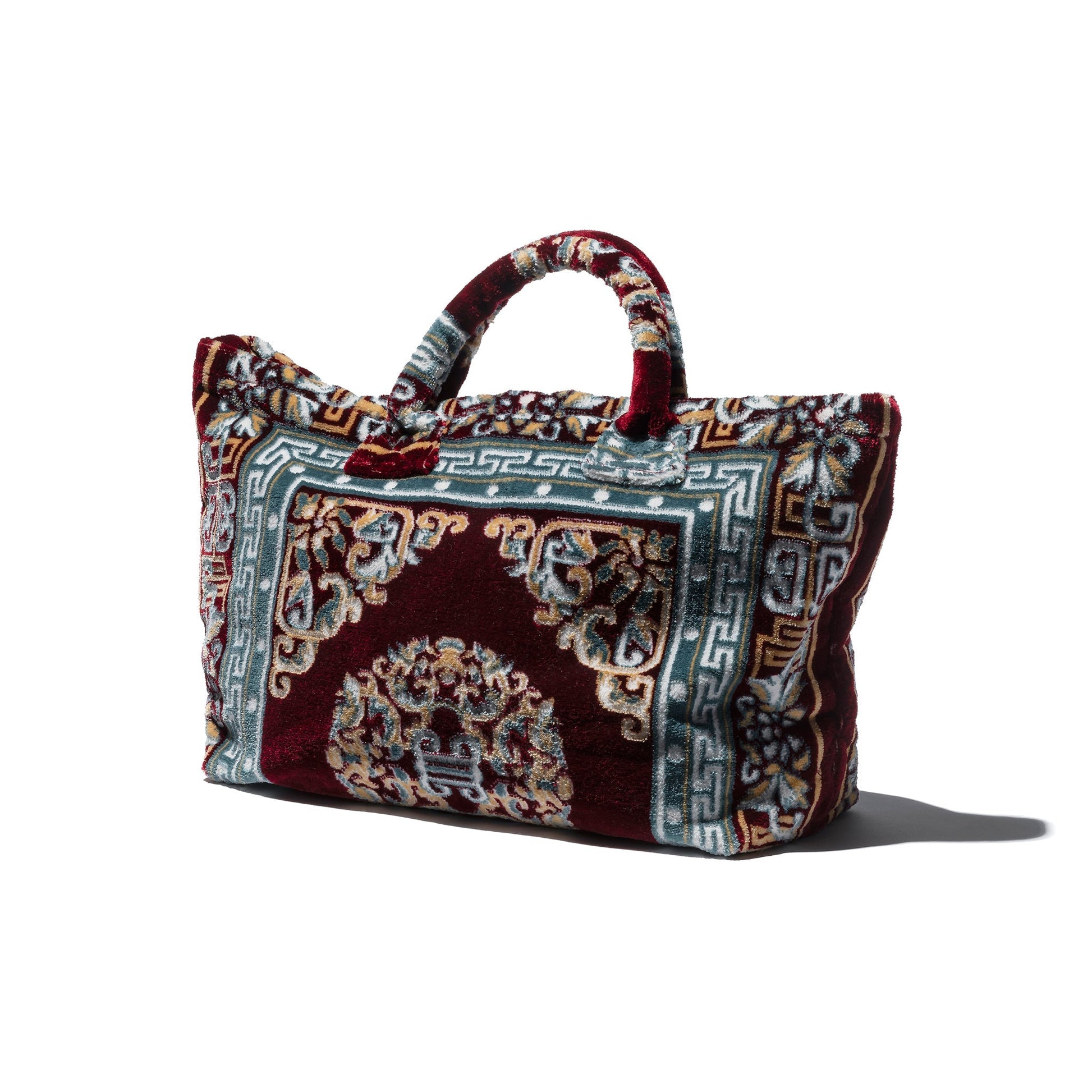 PUEBCO RUG FABRIC BAG / Burgundy