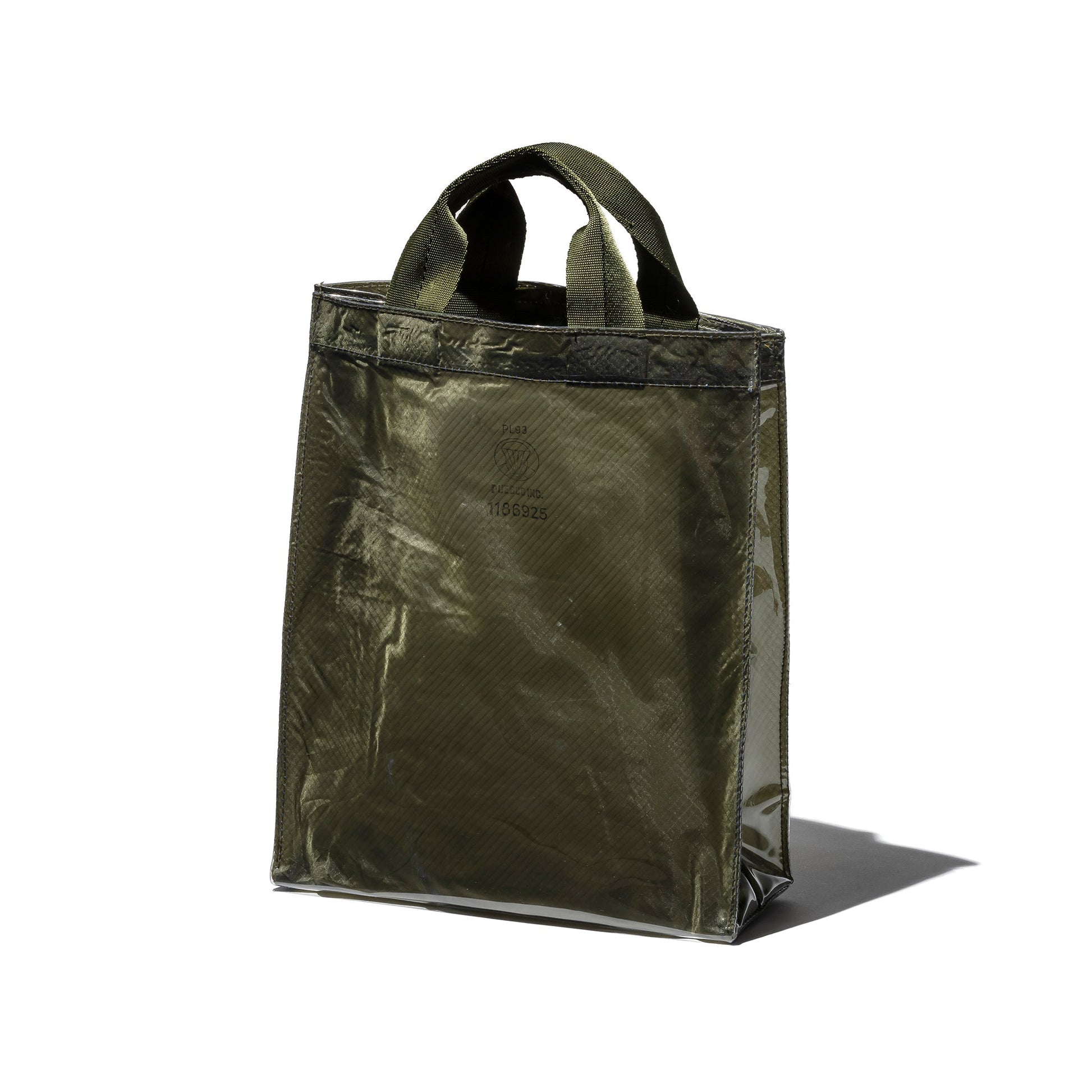 Puebco Covered Parachute Document Bag / Olive — view 3