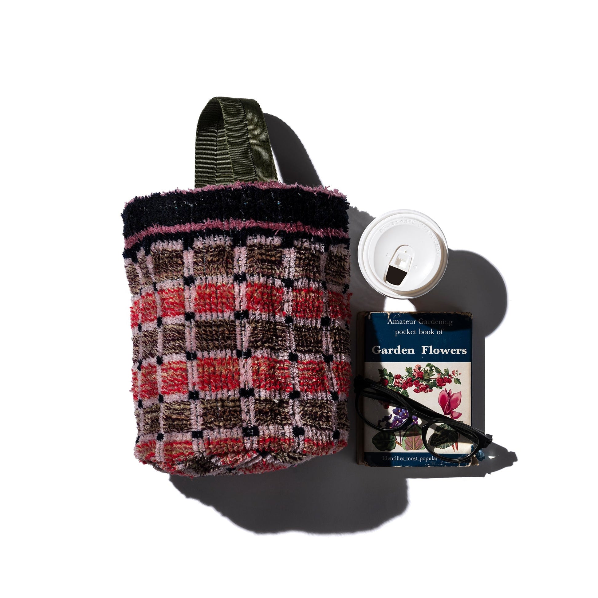PUEBCO TRUCK SEAT FABRIC BUCKET BAG