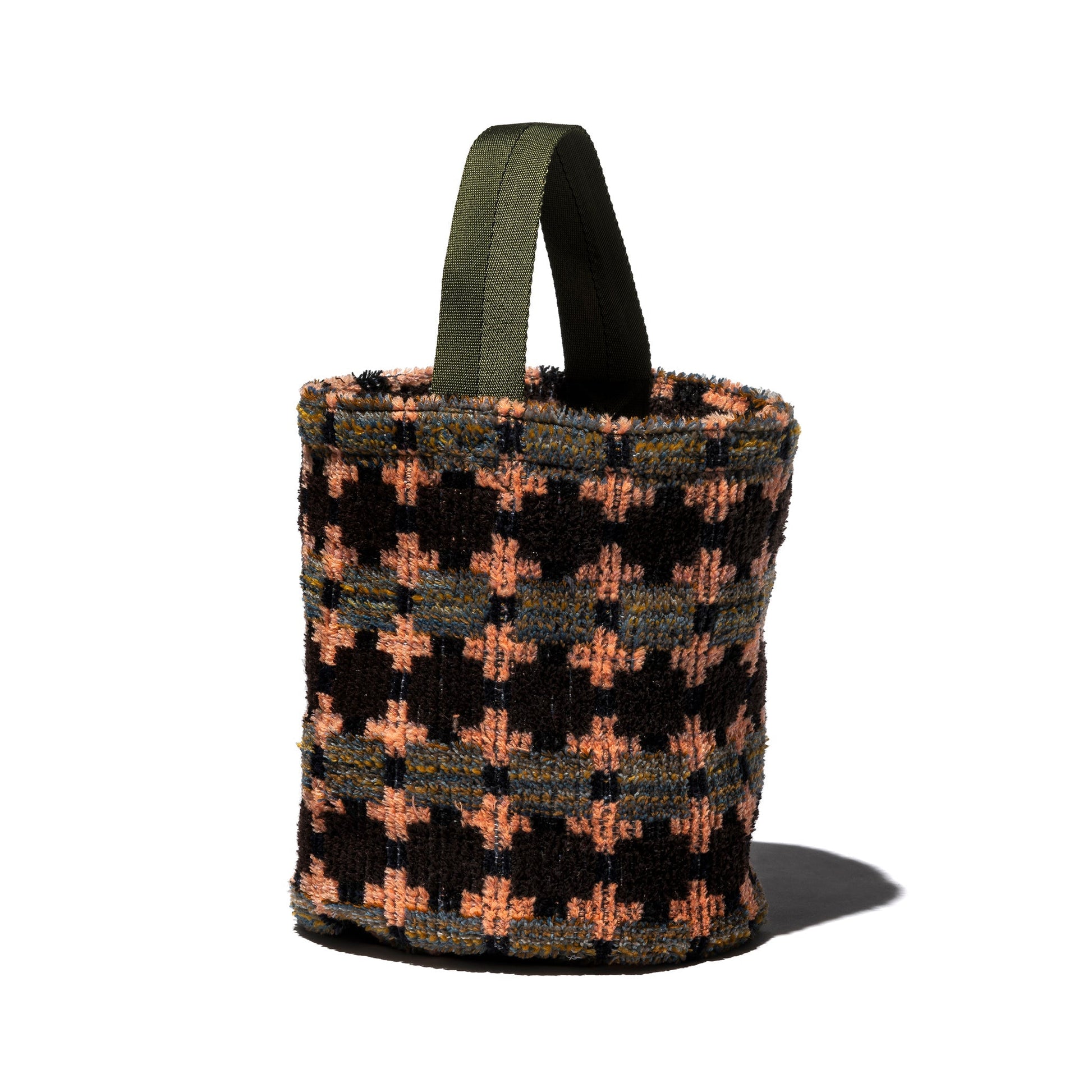 PUEBCO TRUCK SEAT FABRIC BUCKET BAG