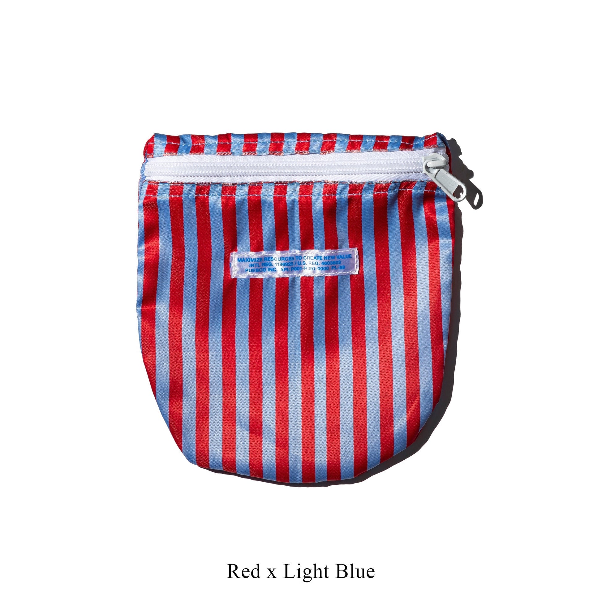 PUEBCO SCHOOL TIE FABRIC SEMICIRCLE POUCH