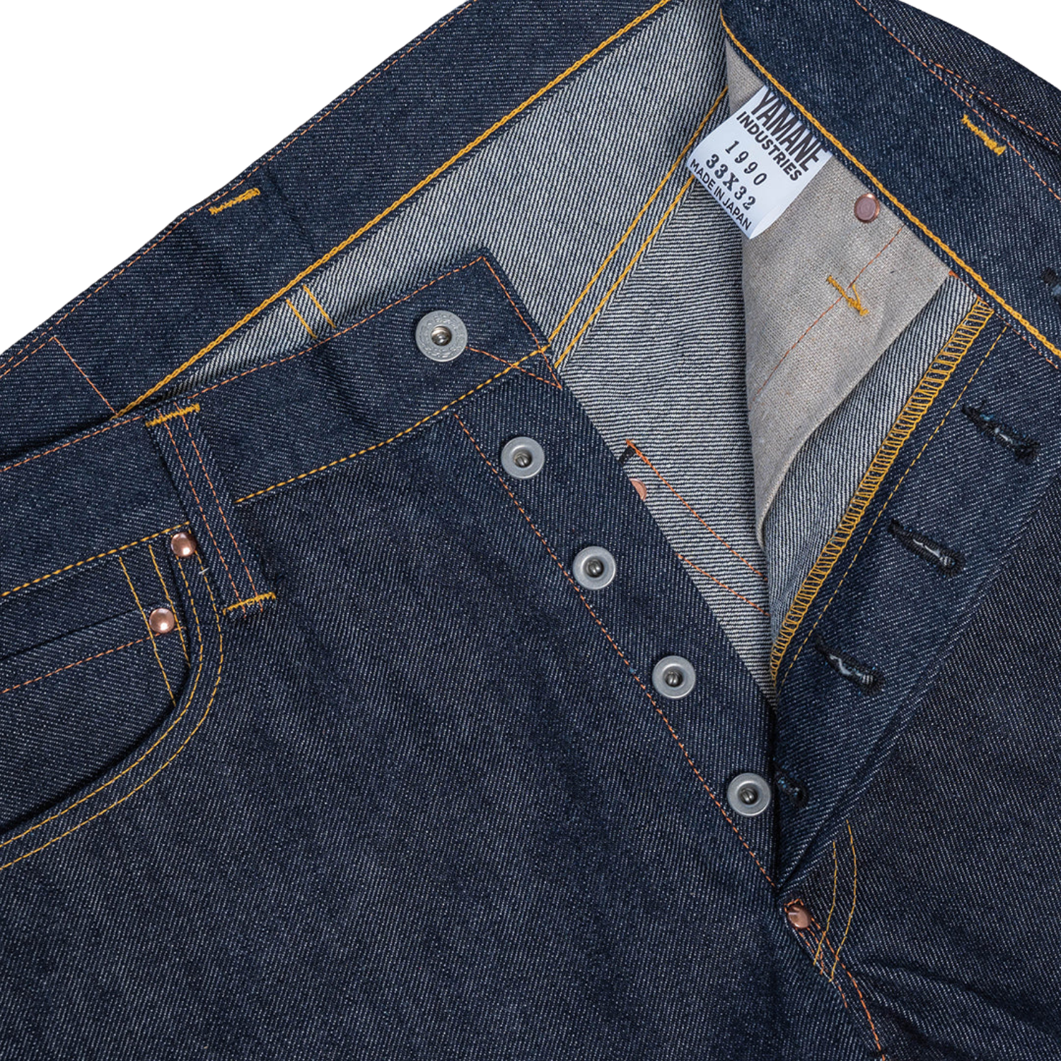 YAMANE LOT.1990 NO.1 REGULAR STRAIGHT (RIGID) - DENIM