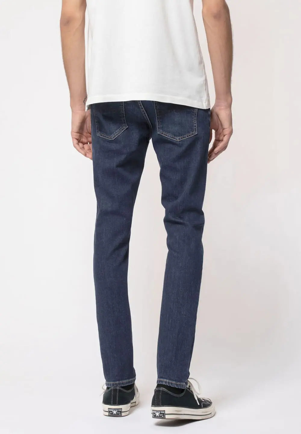 NUDIE JEANS Tight Terry - Dark Steel