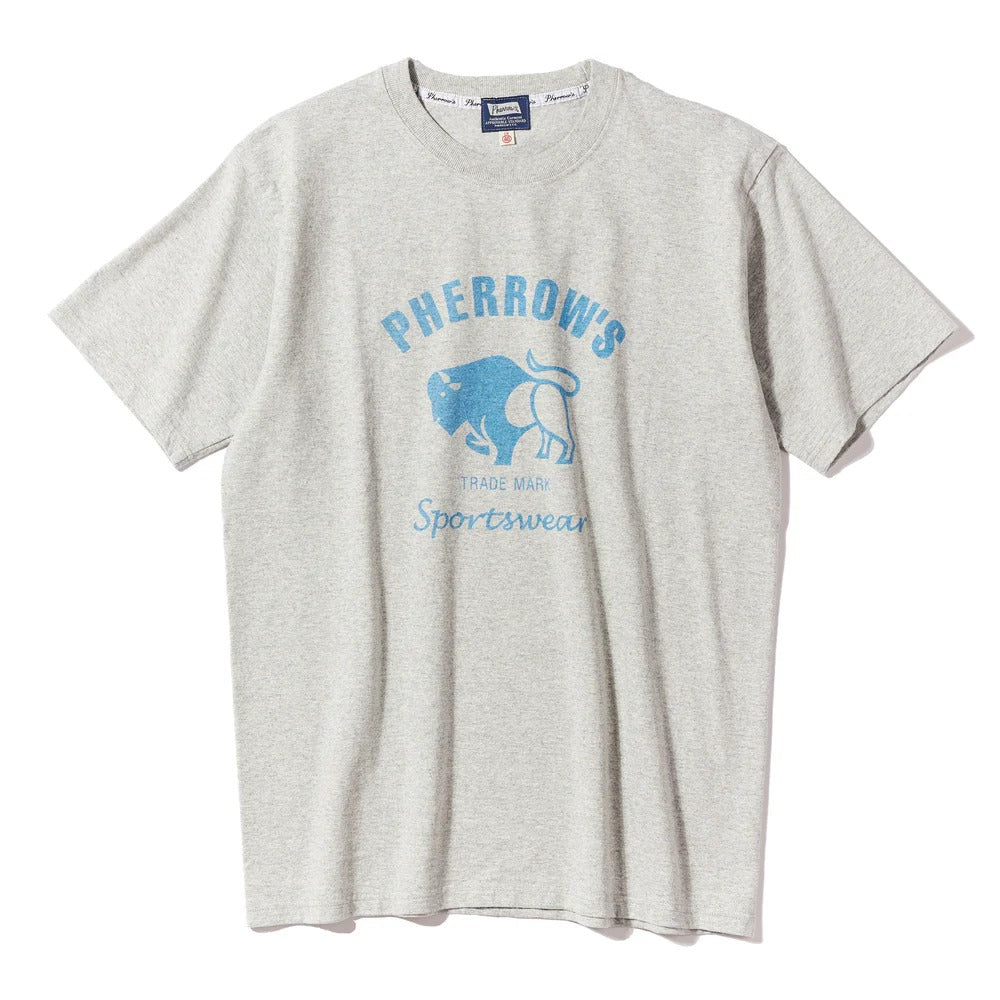 PHERROW'S BULL LOGO - GREY