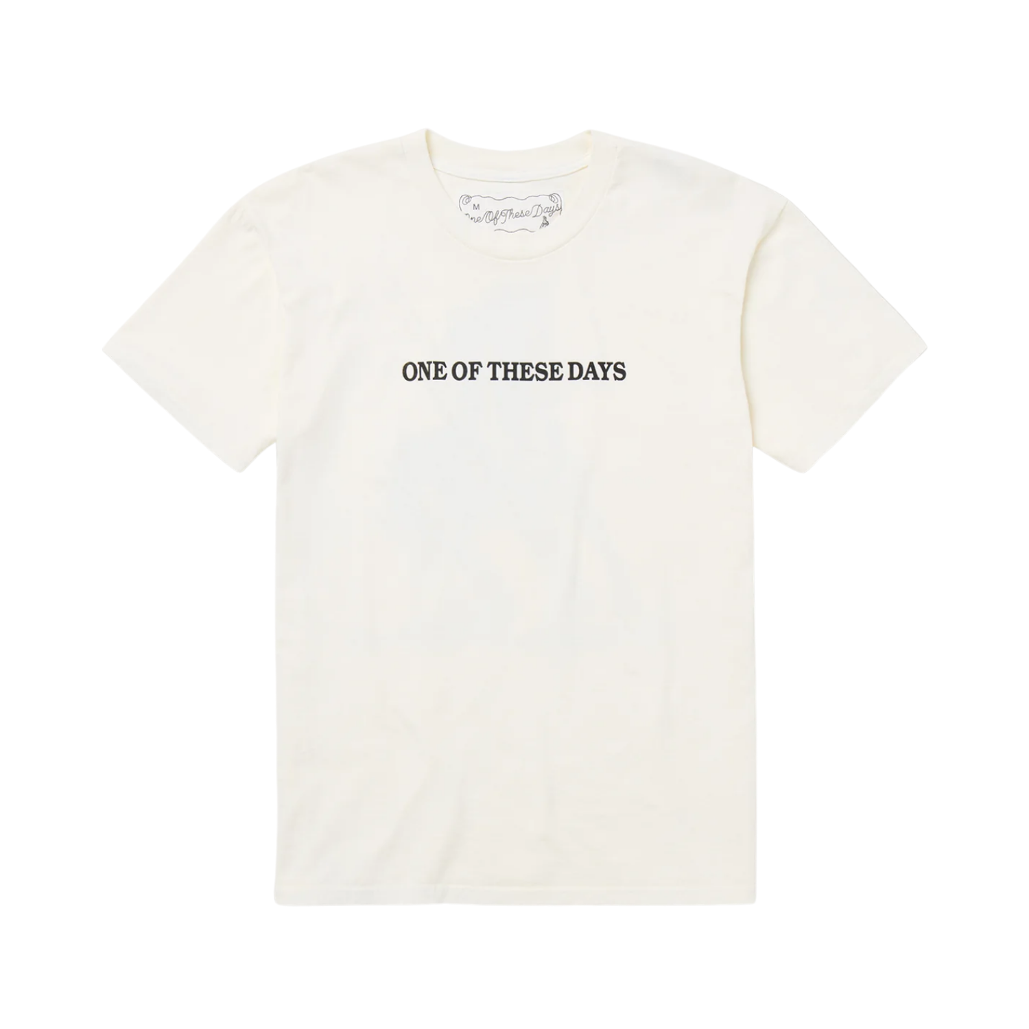 ONE OF THESE DAYS XEROX RUNNING HORSE T-SHIRT - BONE