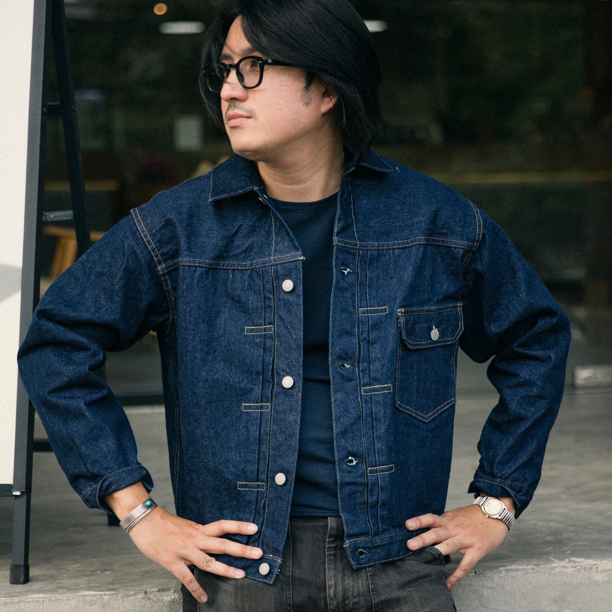 ORSLOW WOLSRO BOTH SIDE JACKET - ONE WASH