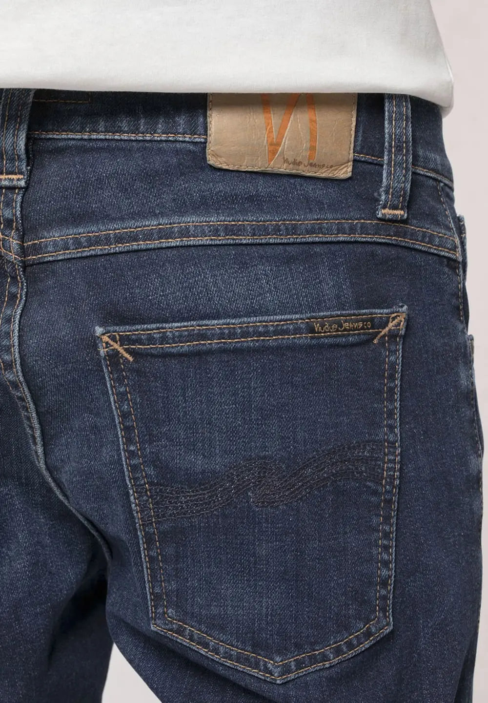 NUDIE JEANS Tight Terry - Dark Steel