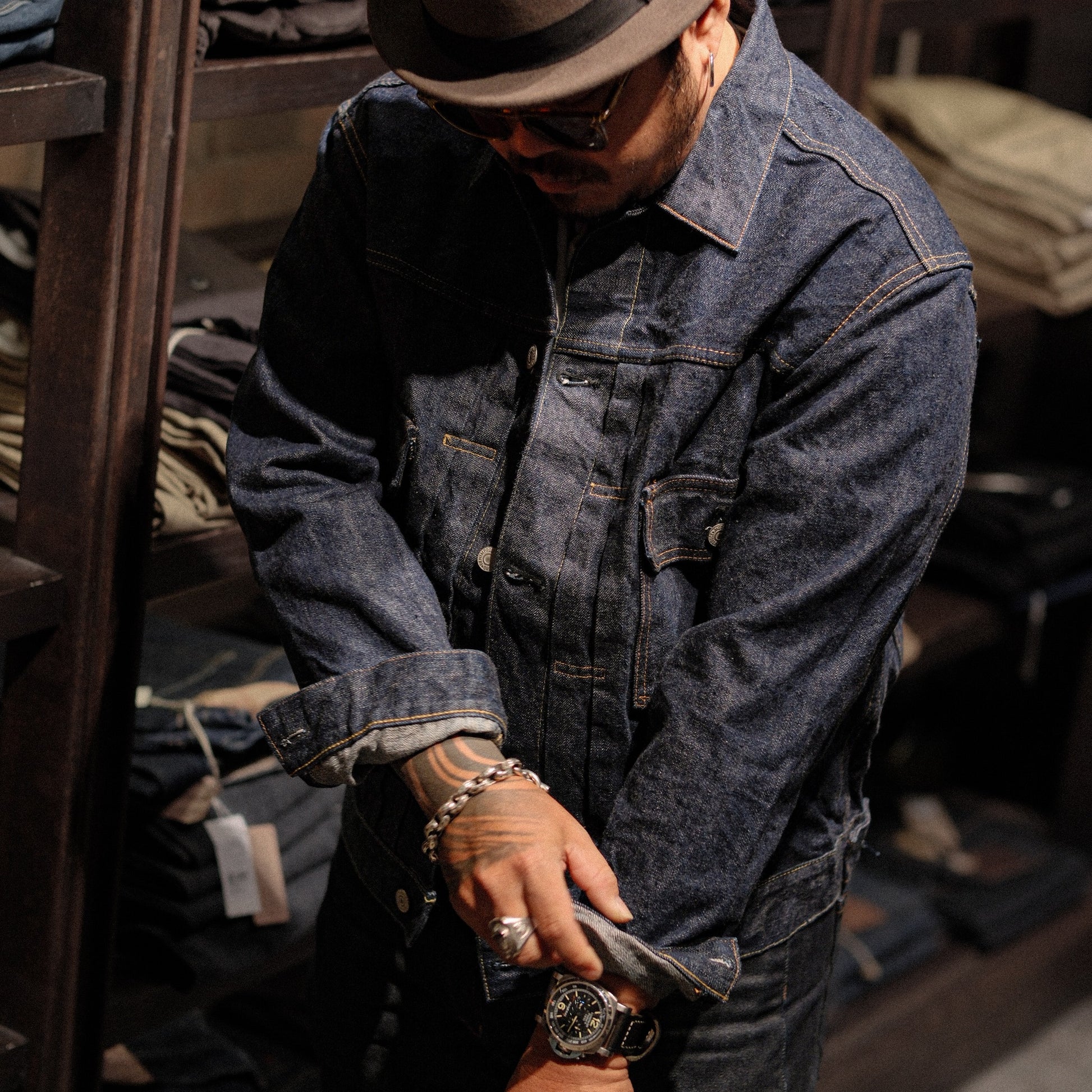 ORSLOW 50S DENIM JACKET - ONE WASH