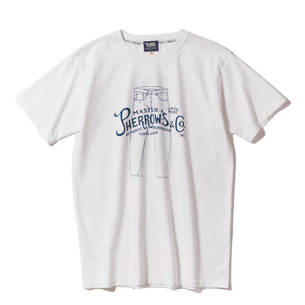 PHERROW'S WORKWEAR LOGO - WHITE