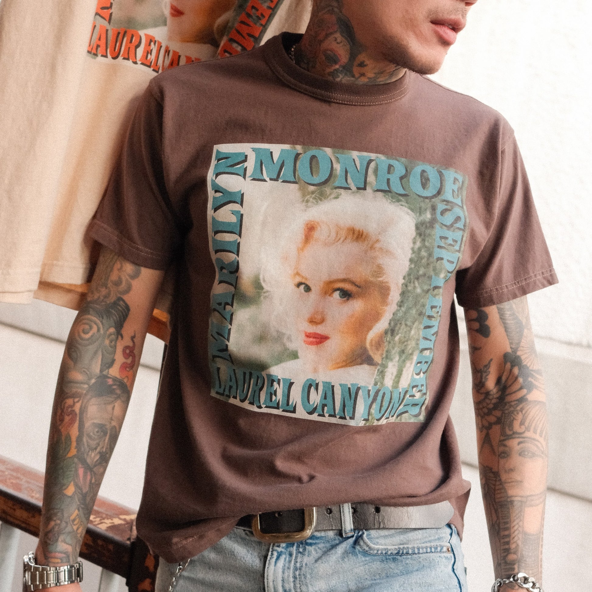 Toys McCoy Marilyn Monroe Tee Laurel Canyon — D.chrcl — front view