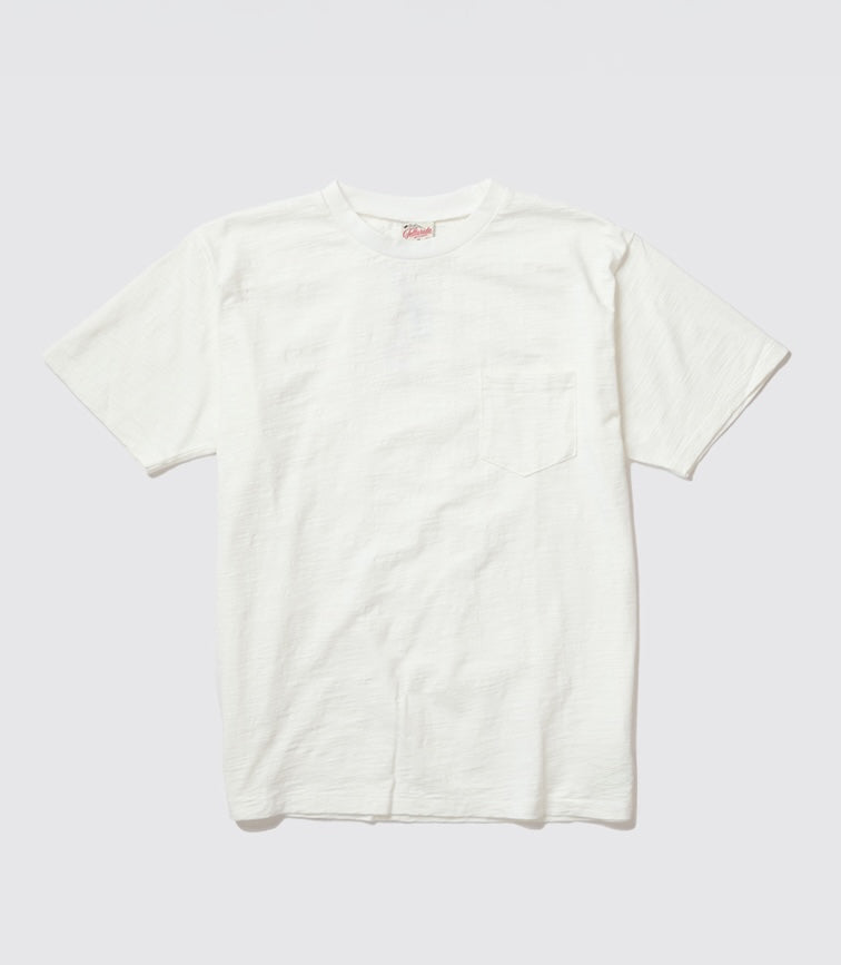 TELLURIDE SLUB POCKET T-SHIRT - WHITE