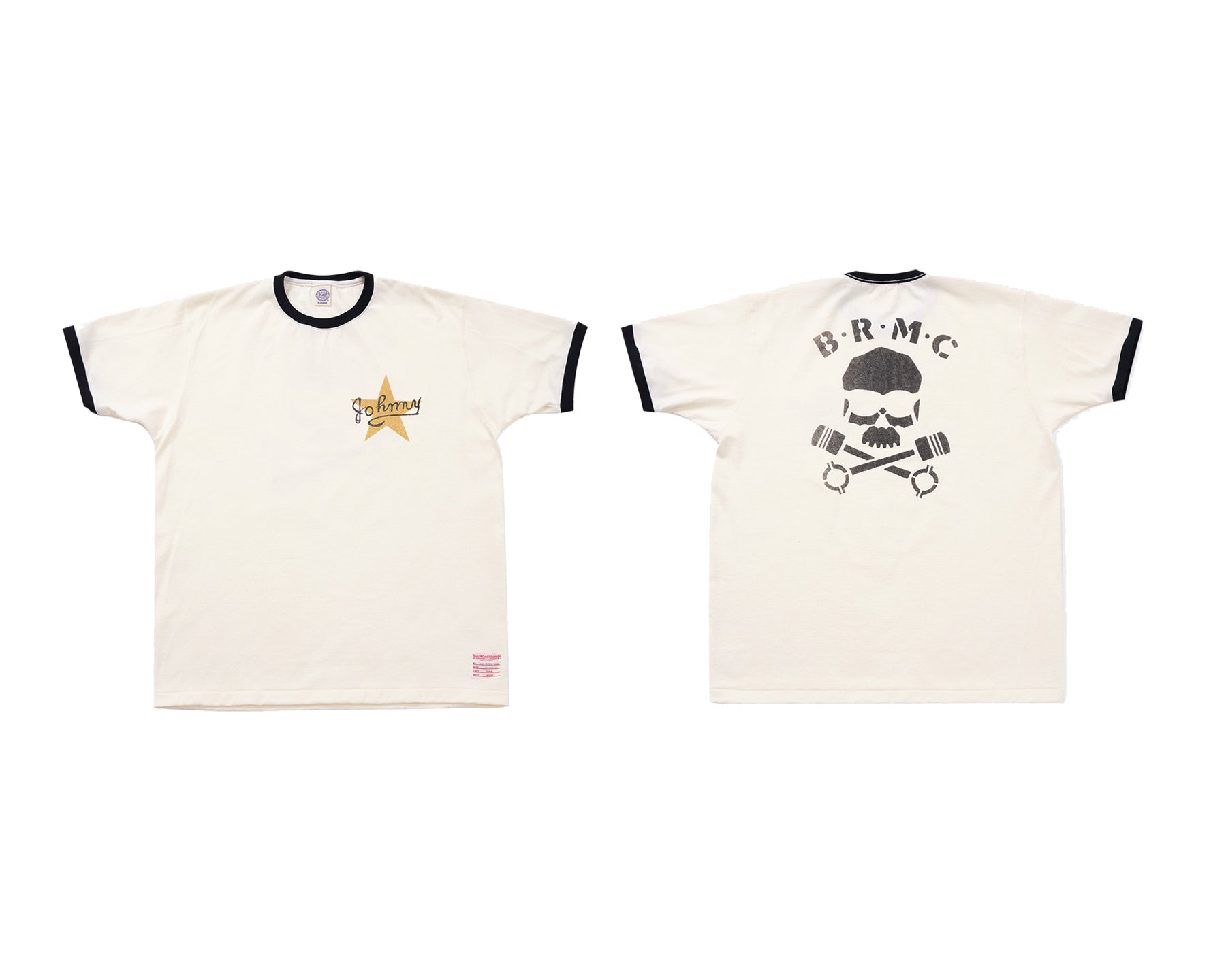 TOYS MCCOY JOHNNY RINGER TEE B R M C - OFFWHITE