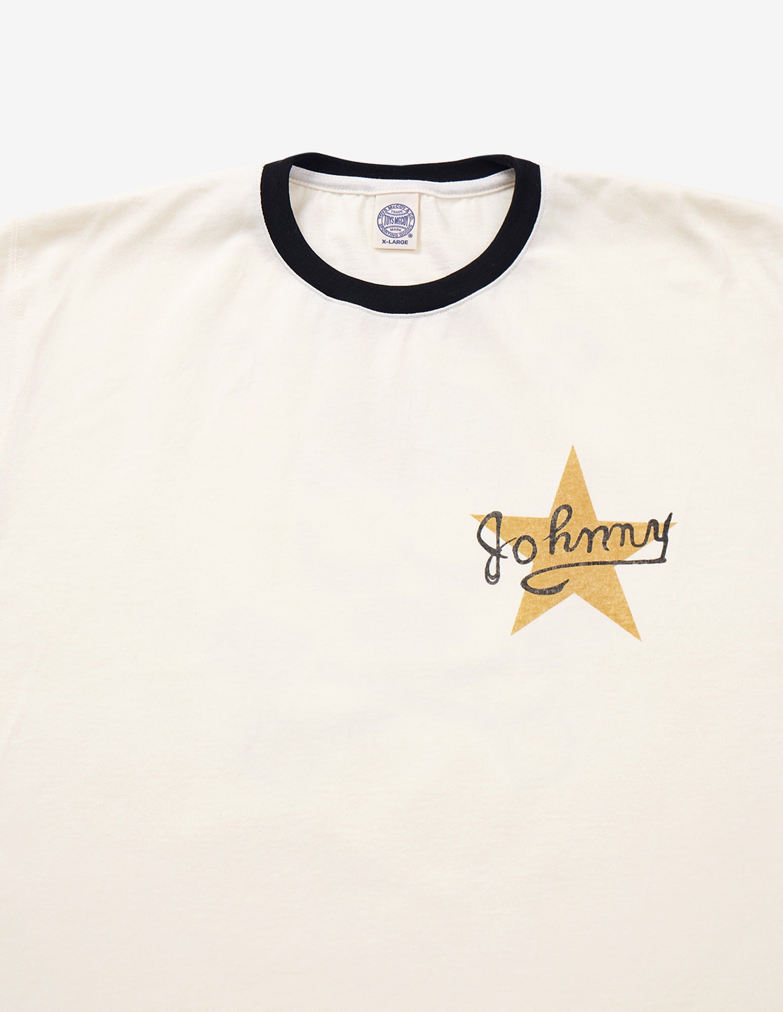 TOYS MCCOY JOHNNY RINGER TEE B R M C - OFFWHITE