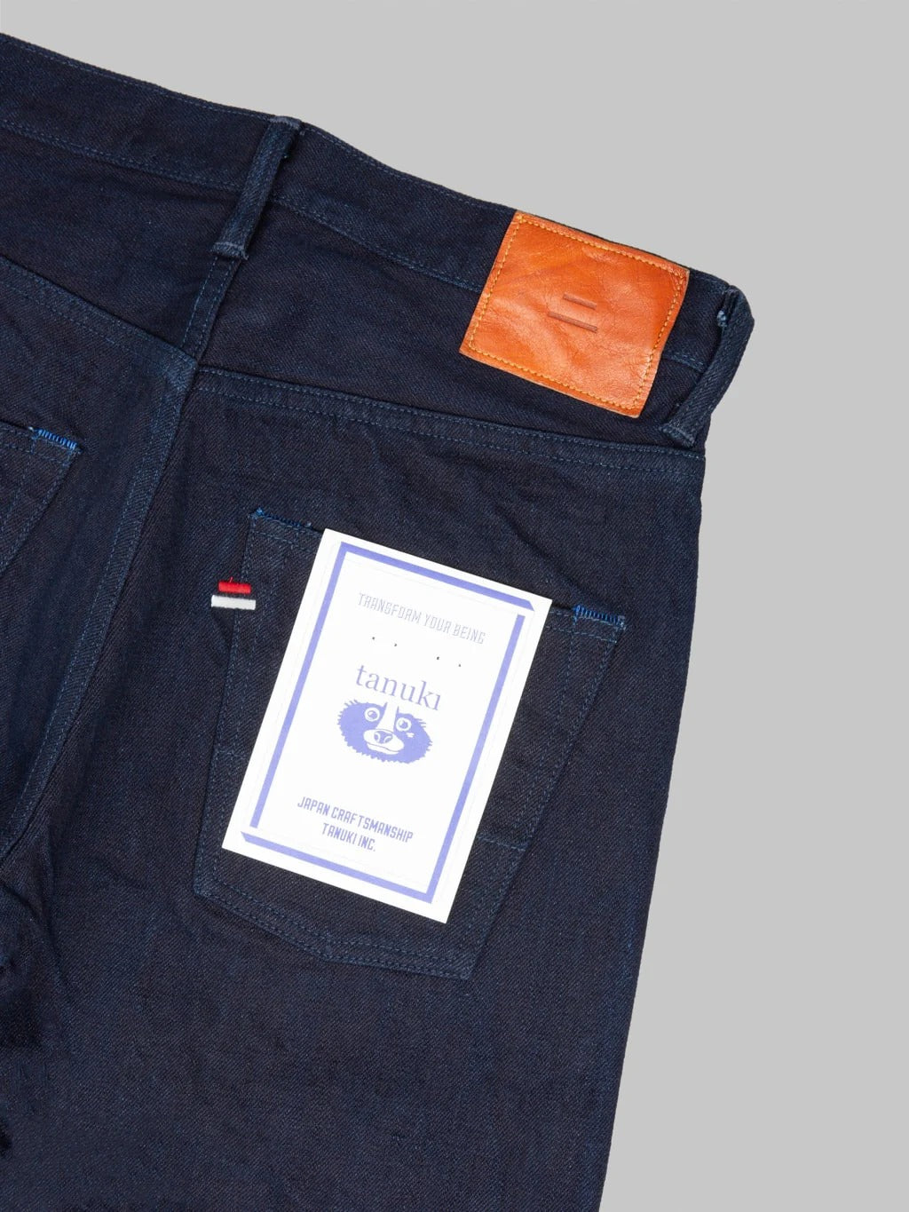 TANUKI ID HIGH TAPERED - INDIGO X INDIGO