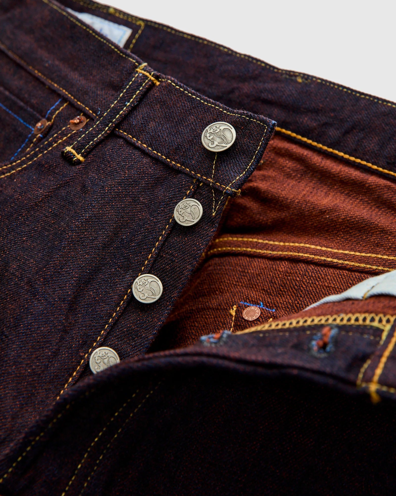 TANUKI KAKISHIBU LOOSE STRAIGHT - INDIGO X KAKISHIBU