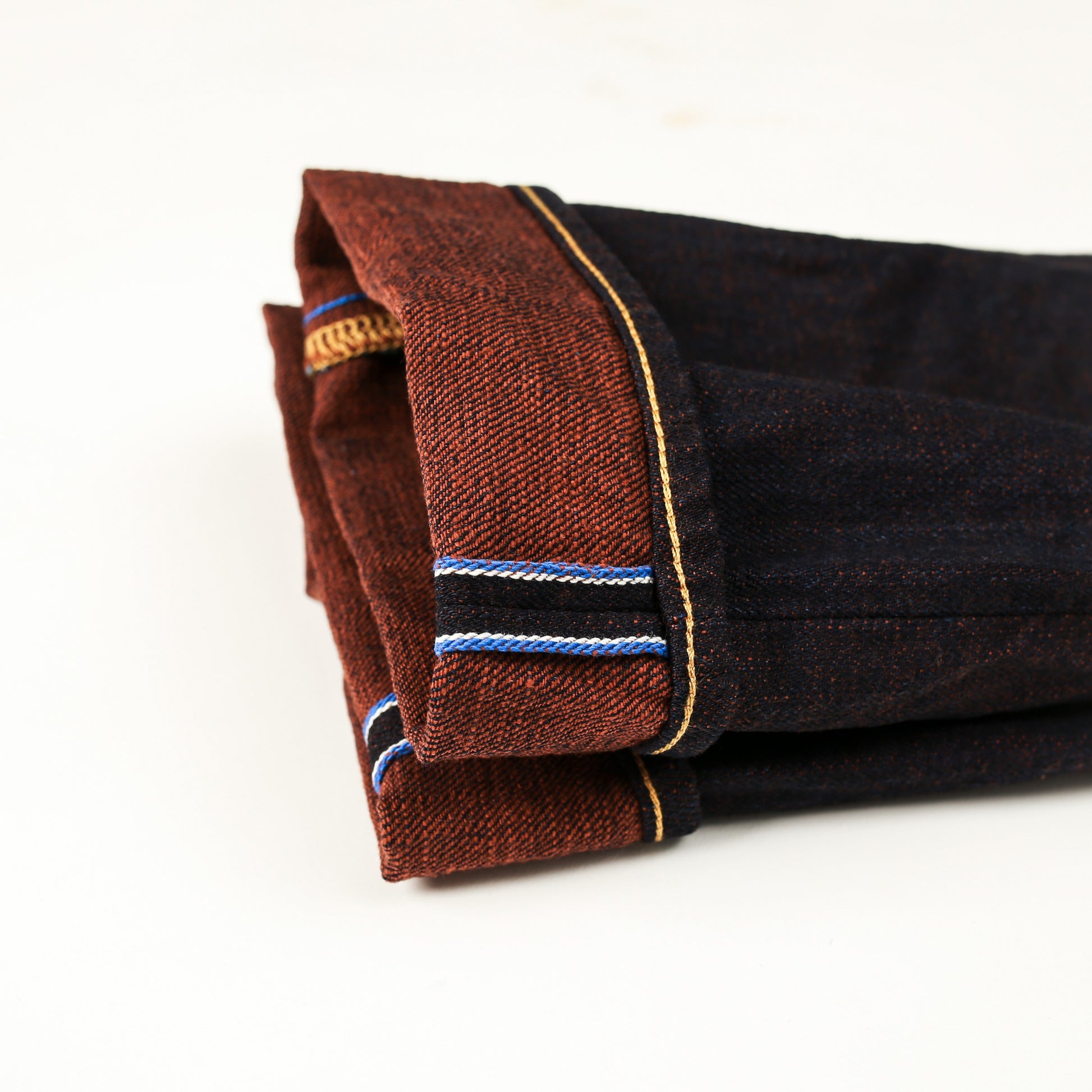 TANUKI KAKISHIBU LOOSE STRAIGHT - INDIGO X KAKISHIBU