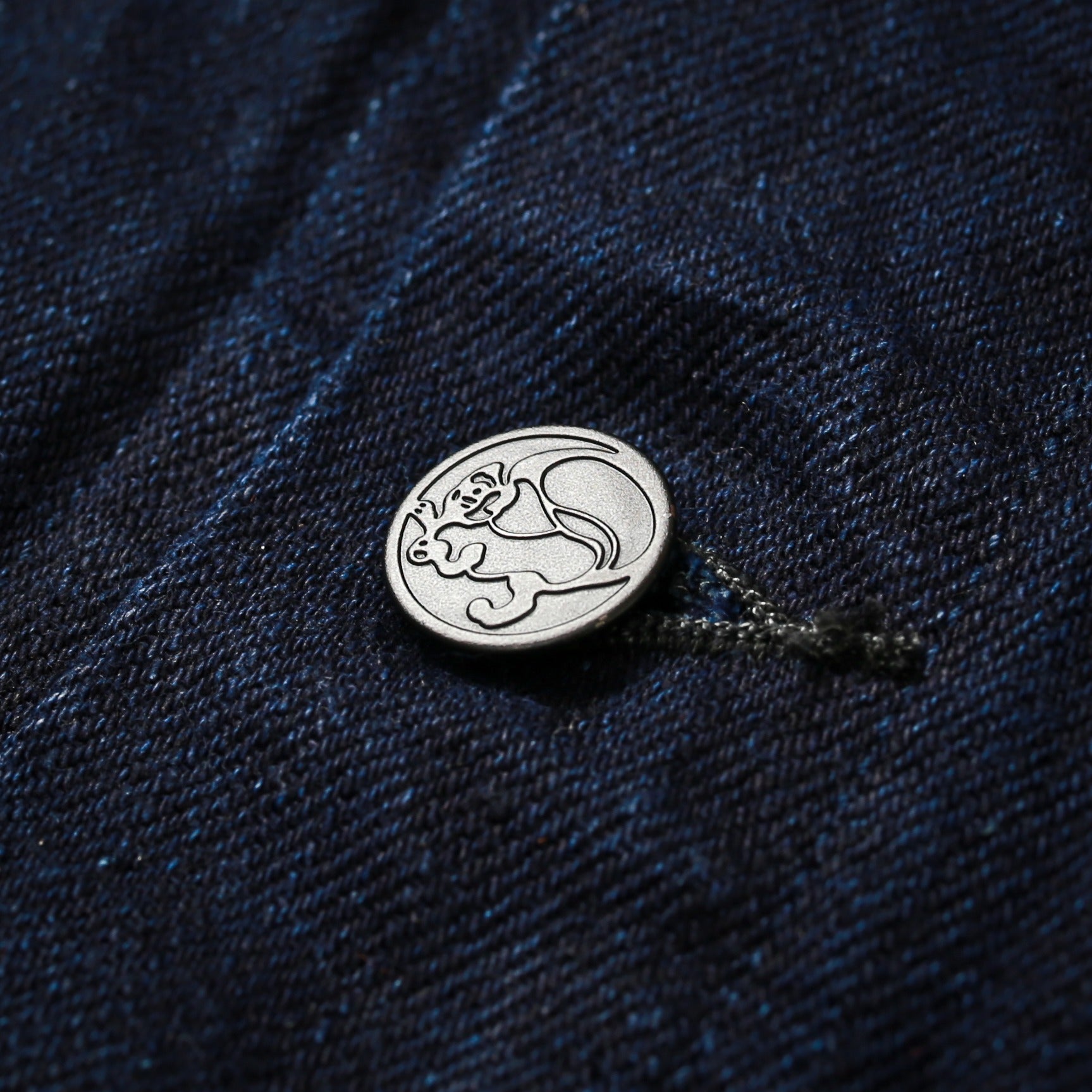 TANUKI ID HIGH TAPERED - INDIGO X INDIGO