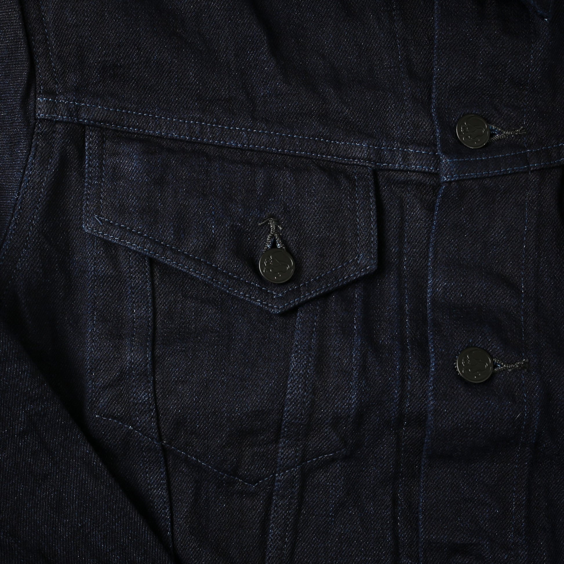 TANUKI ID TYPE 3 JACKET - INDIGO X INDIGO