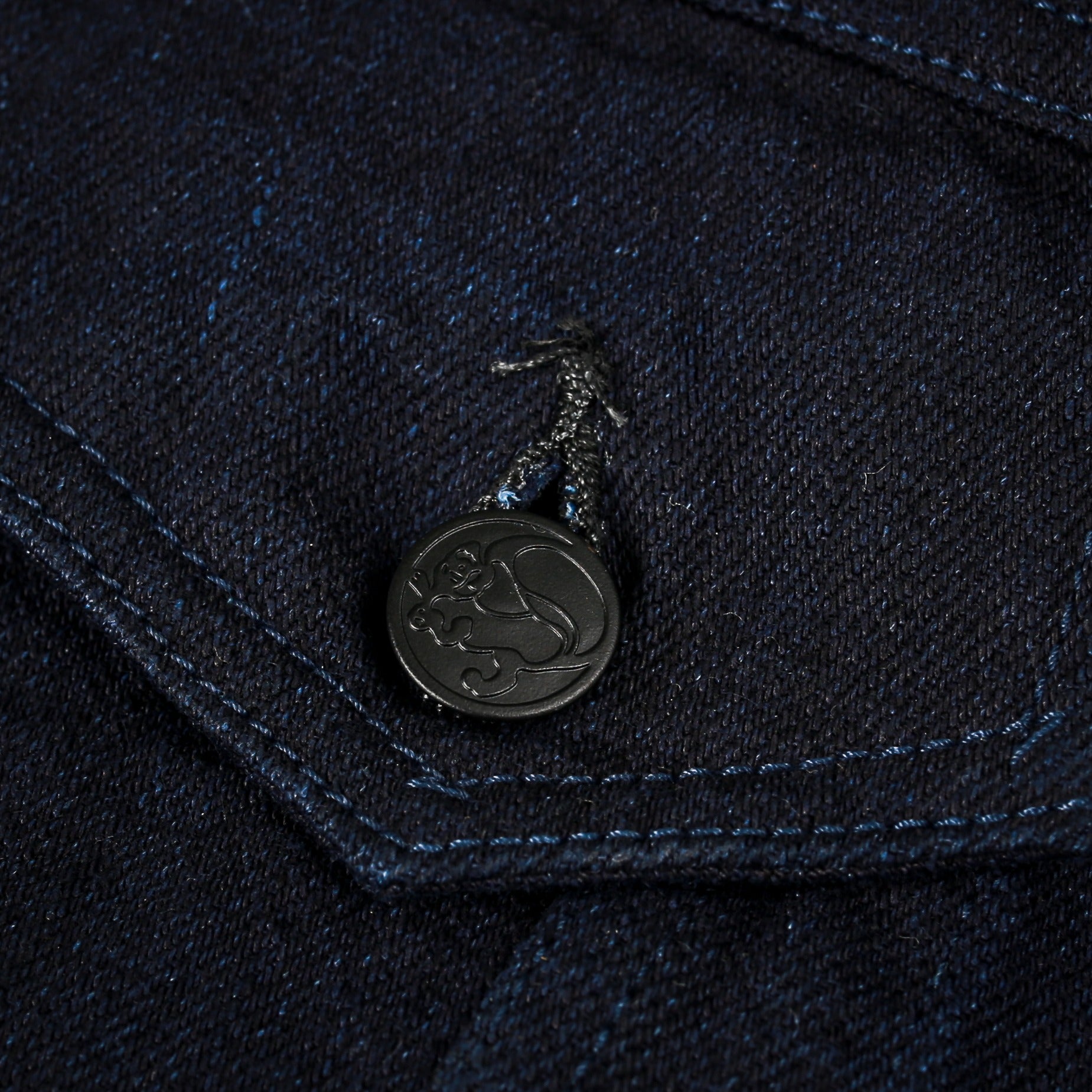 TANUKI ID TYPE 3 JACKET - INDIGO X INDIGO