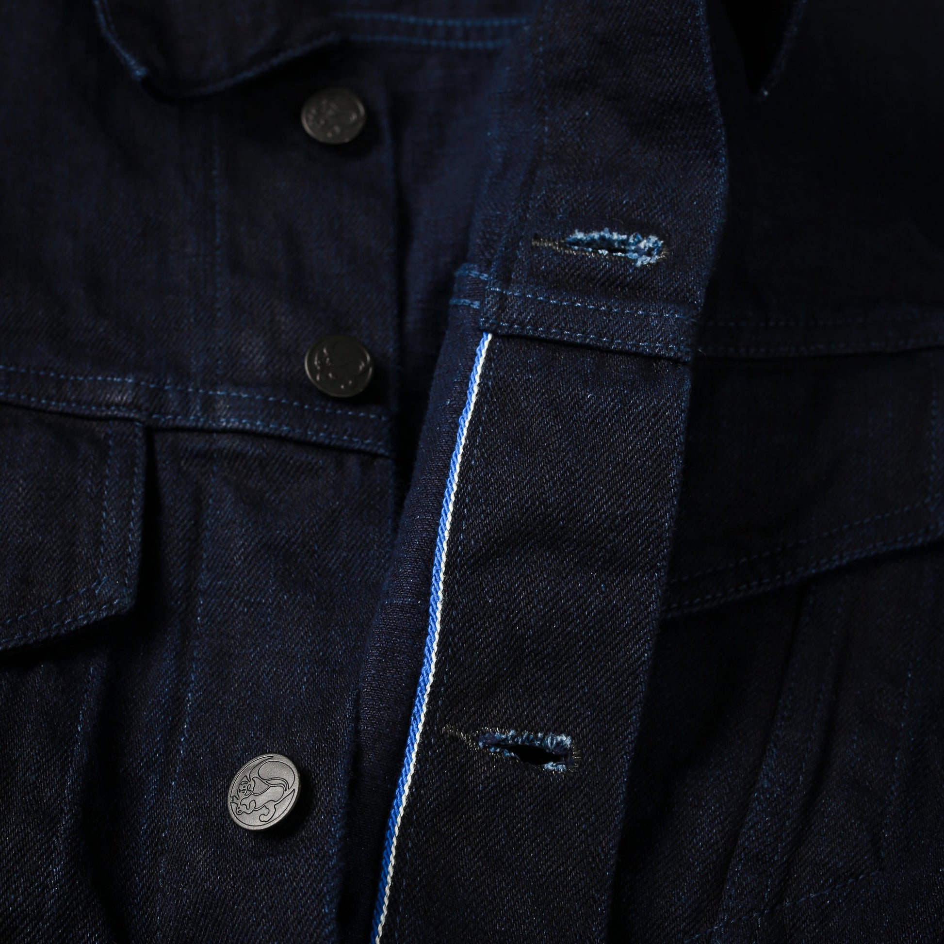 TANUKI ID TYPE 3 JACKET - INDIGO X INDIGO