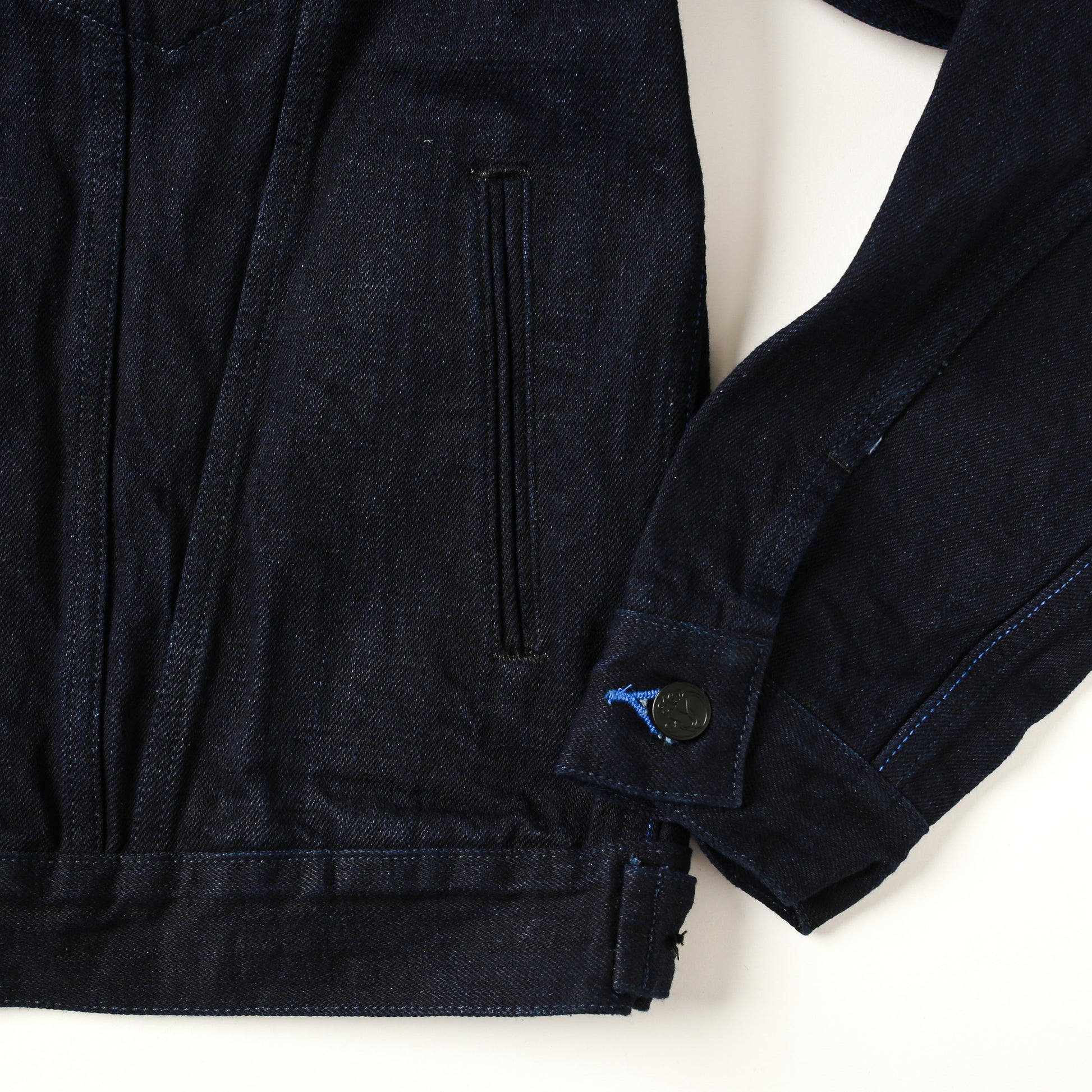 TANUKI ID TYPE 3 JACKET - INDIGO X INDIGO