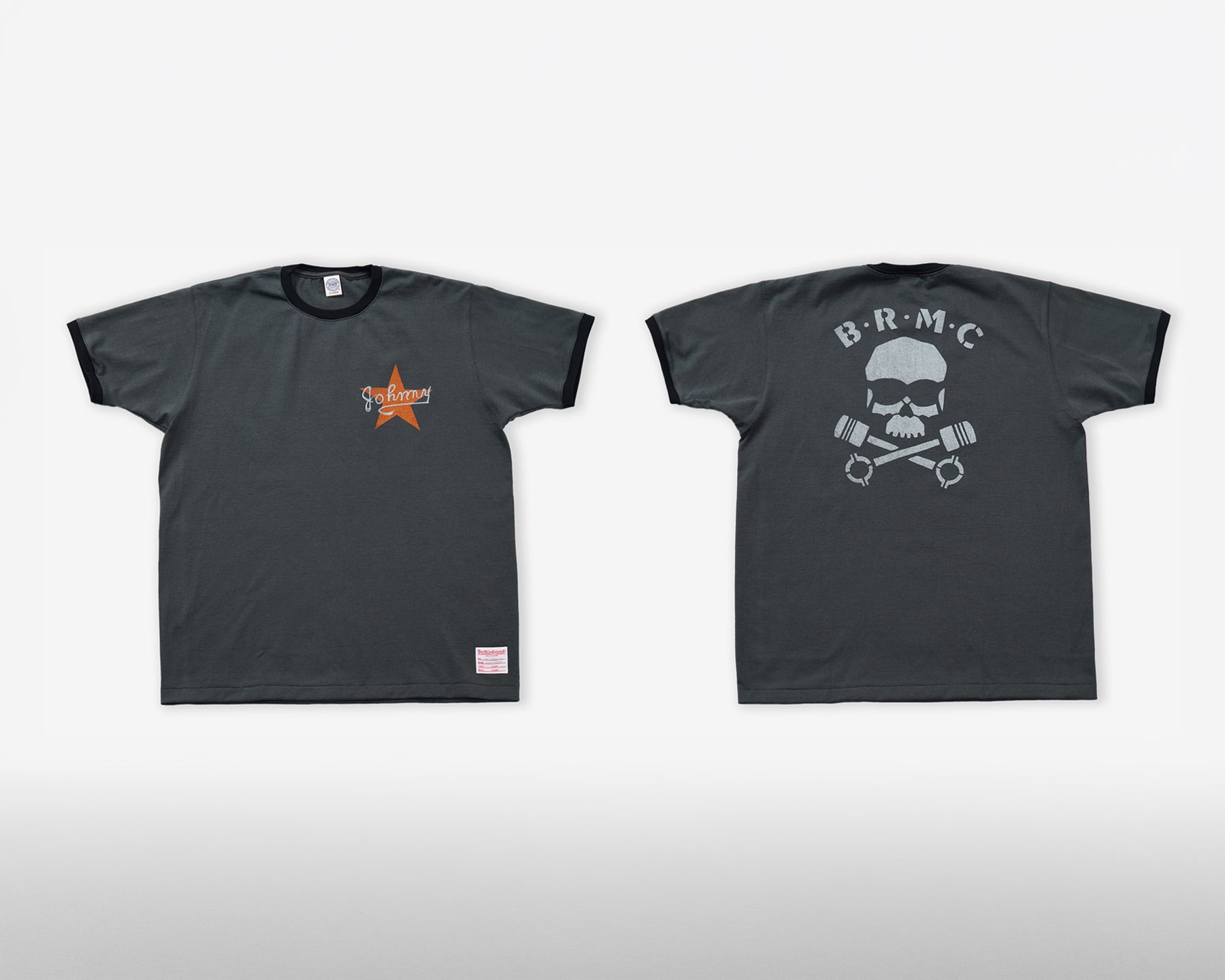 TOYS MCCOY JOHNNY RINGER TEE B R M C - BLACK
