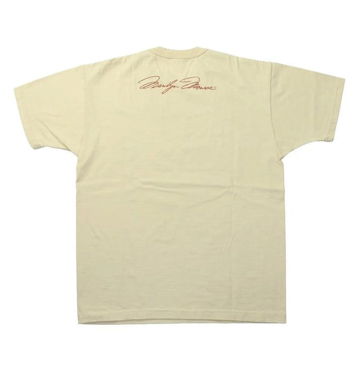TOYS MCCOY - MARILYN MONROE TEE FAN CLUB MEMBER - BEIGE