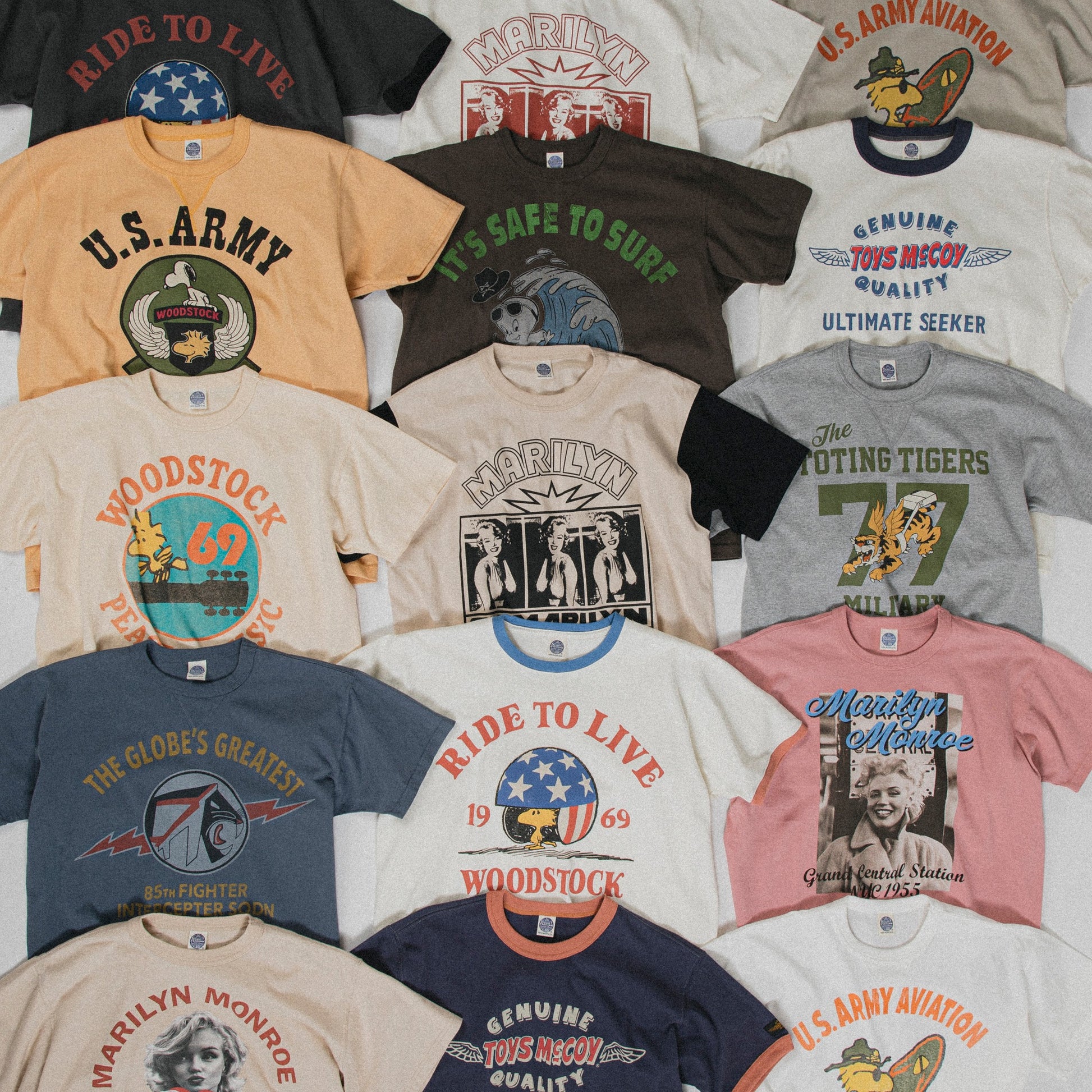 TOYS MCCOY - TOYS McCOY RINGER TEE -TRICO