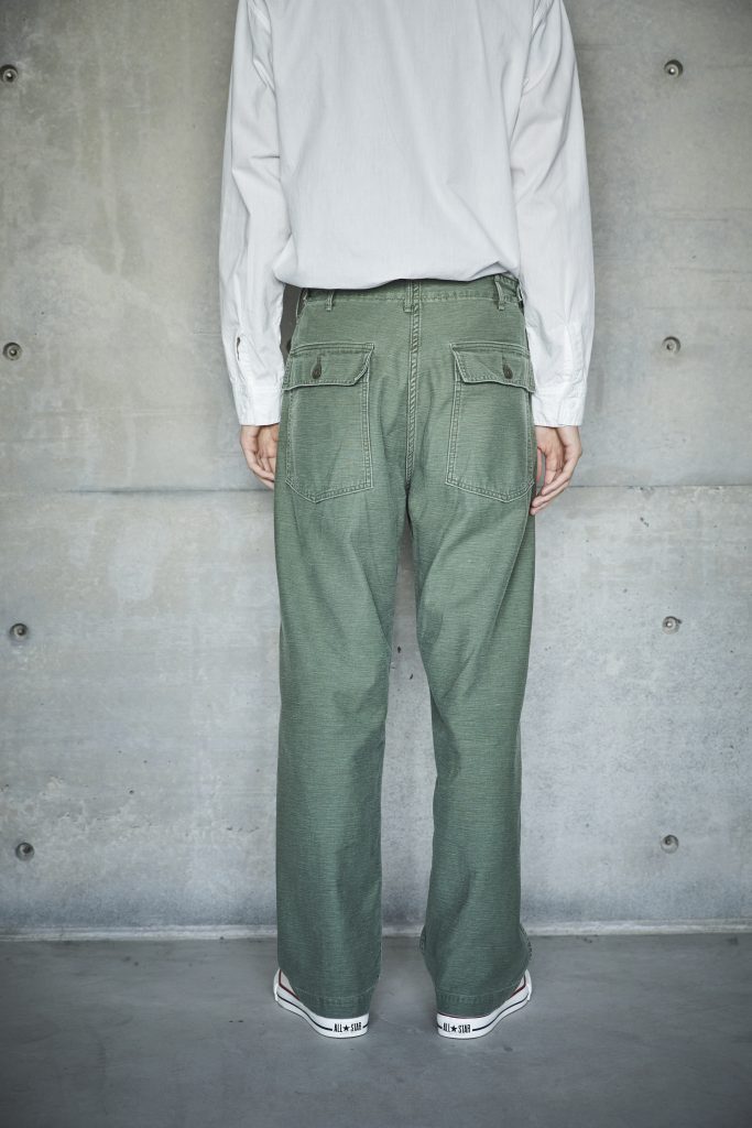 ORSLOW US ARMY FATIGUE PANTS - GREEN