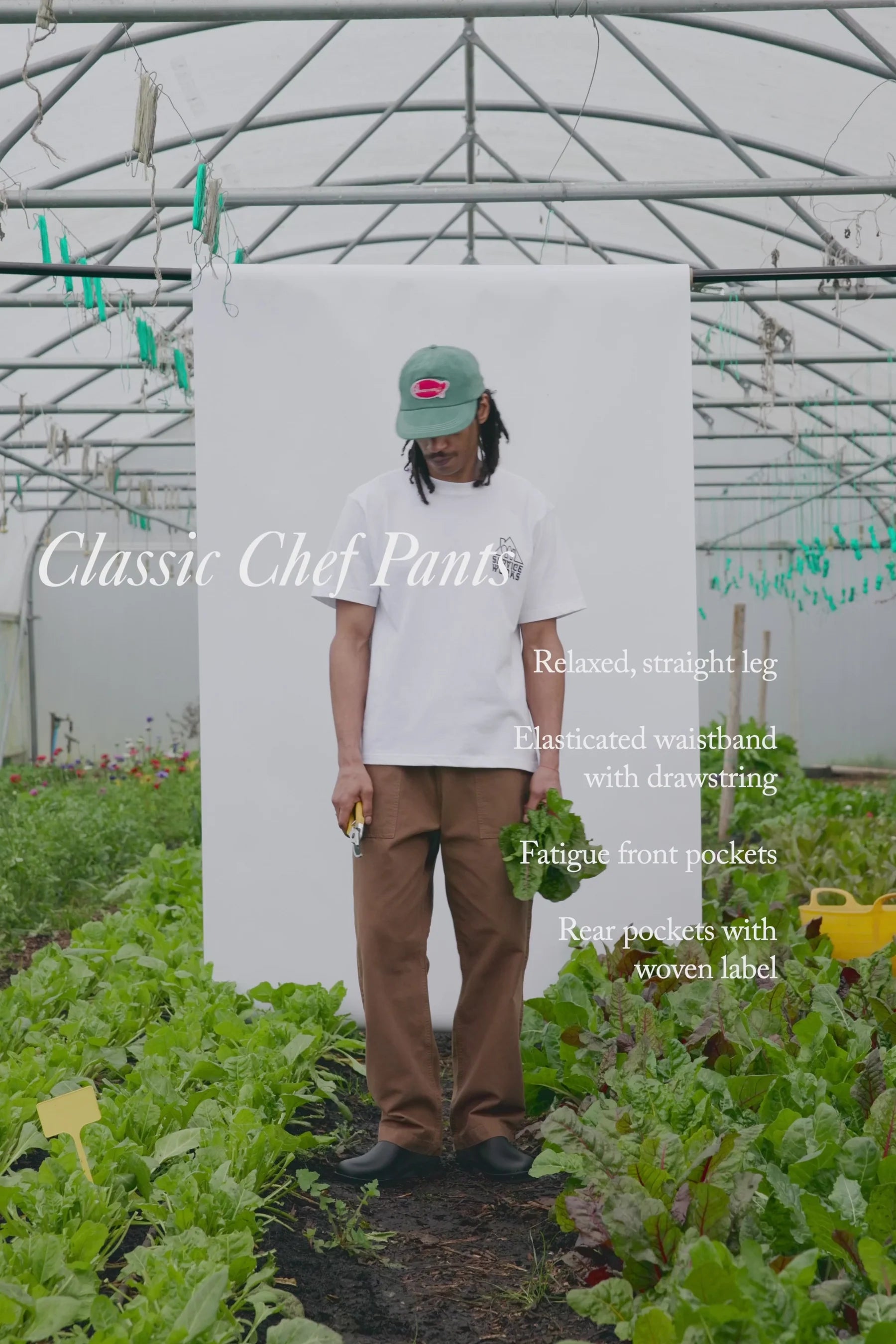 Service Works Canvas Chef Pant — Petrol — view 6