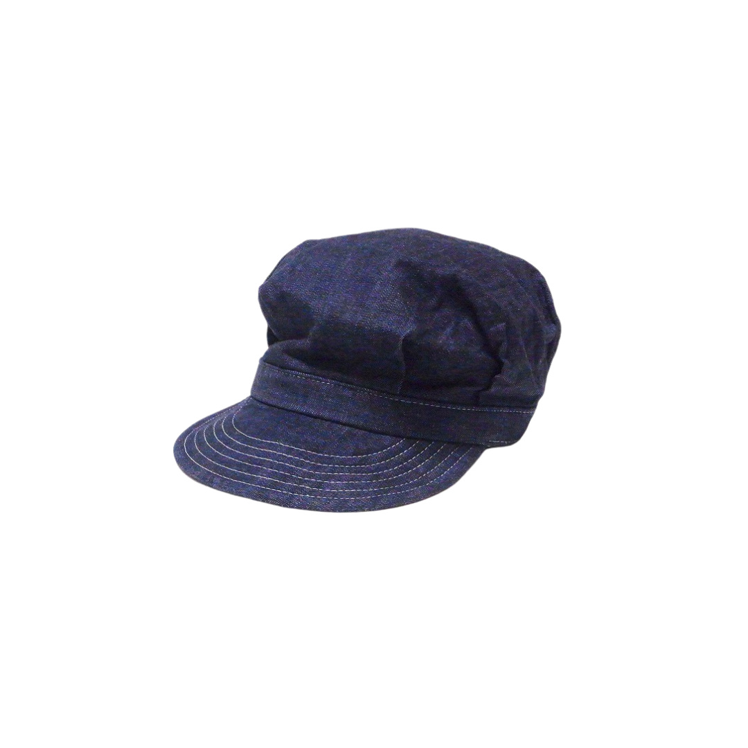 DRY BONES DENIM WORK CAP - INDIGO