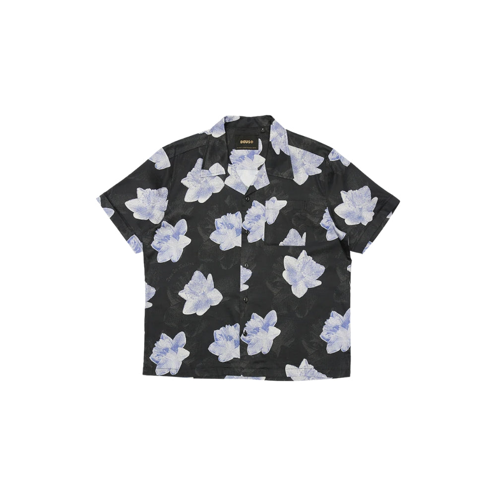 Deus Ex Machina Stem Shirt — Black — front view