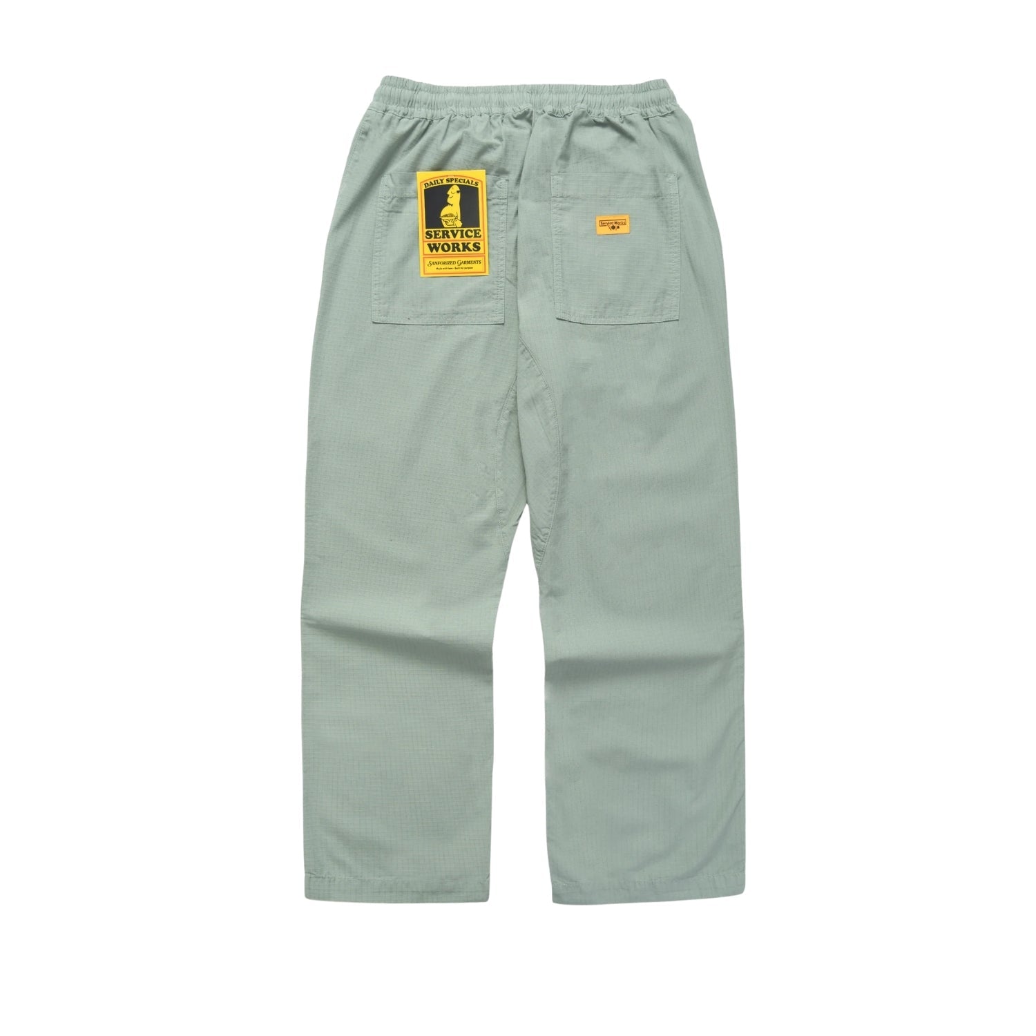 Service Works Ripstop Chef Pant — Sage — view 6